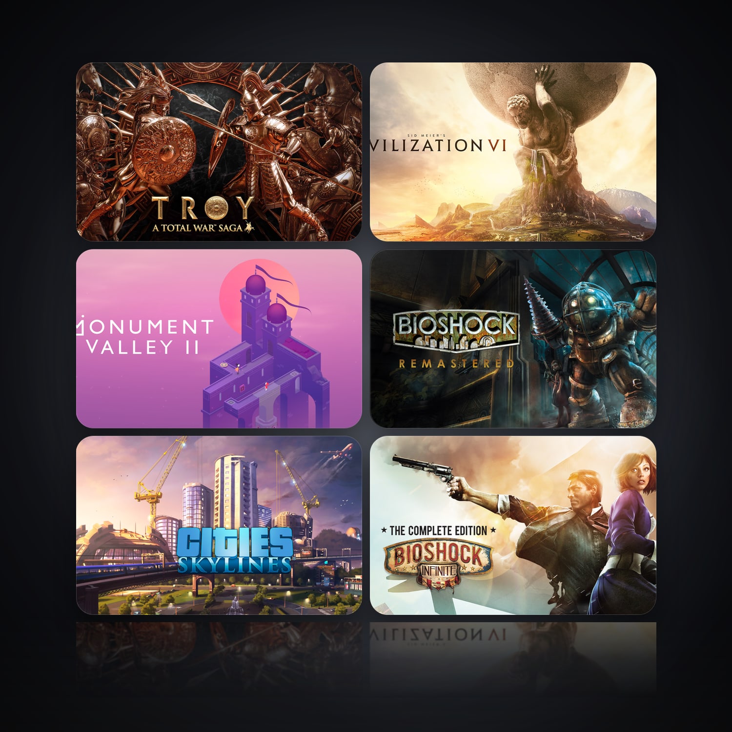 A Total War Saga: TROY & Sid Meier's Civilization VI | 14 Games — HabibiAccounts