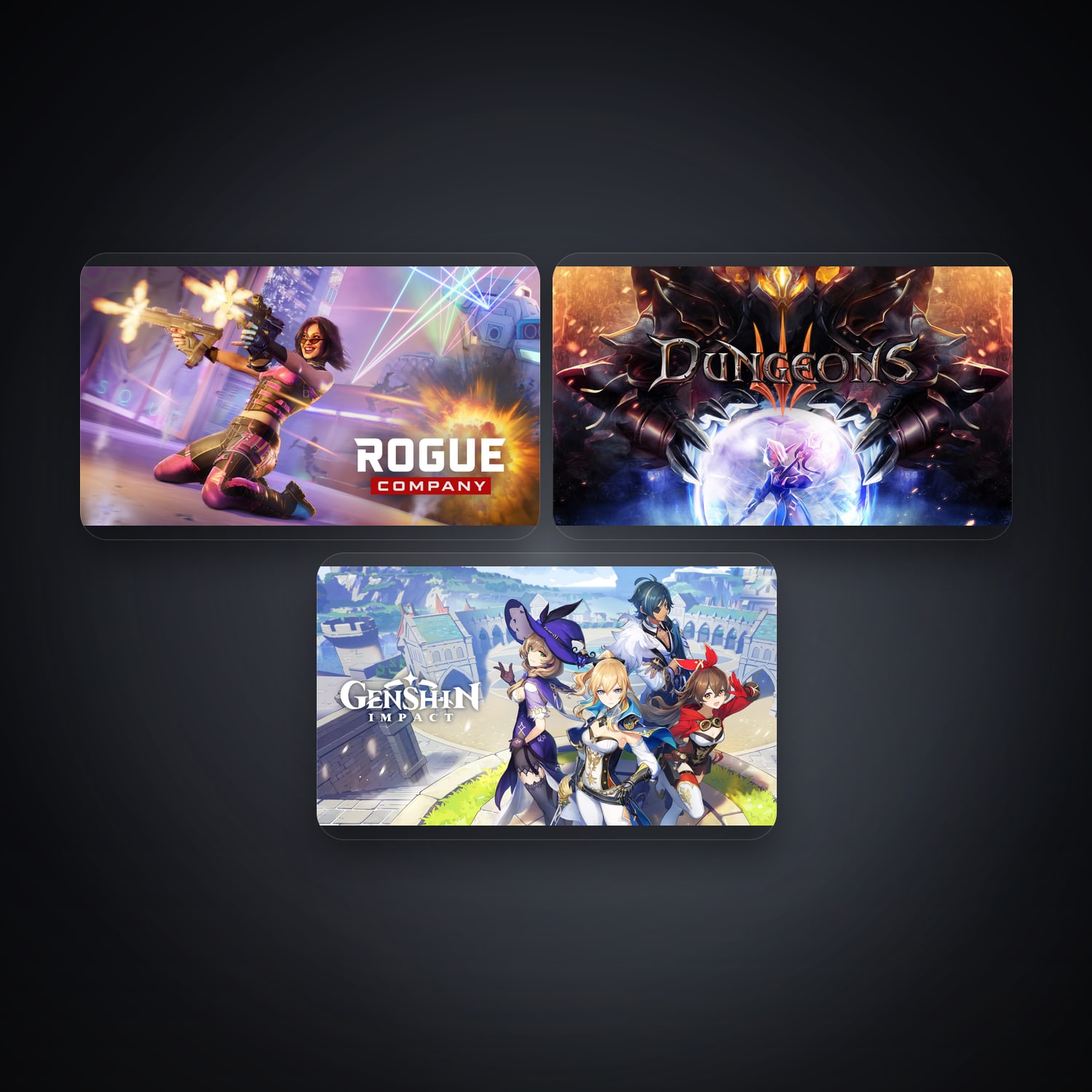 Rogue Company & Dungeons 3 | 3 Games — HabibiAccounts
