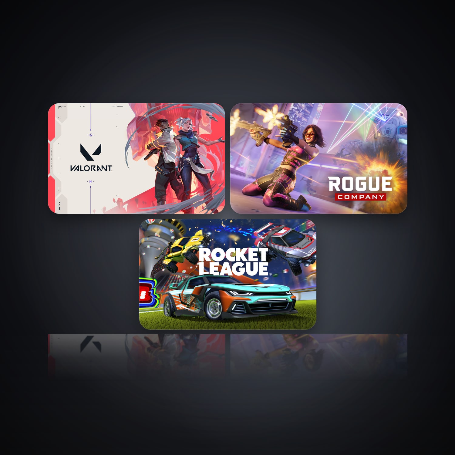 VALORANT & Rogue Company | 3 Games — HabibiAccounts
