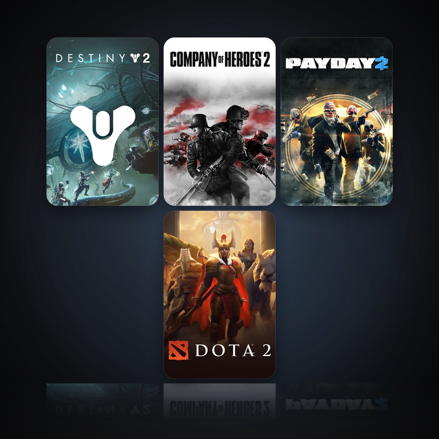 Destiny 2 & Company of Heroes 2 | Clean — HabibiAccounts