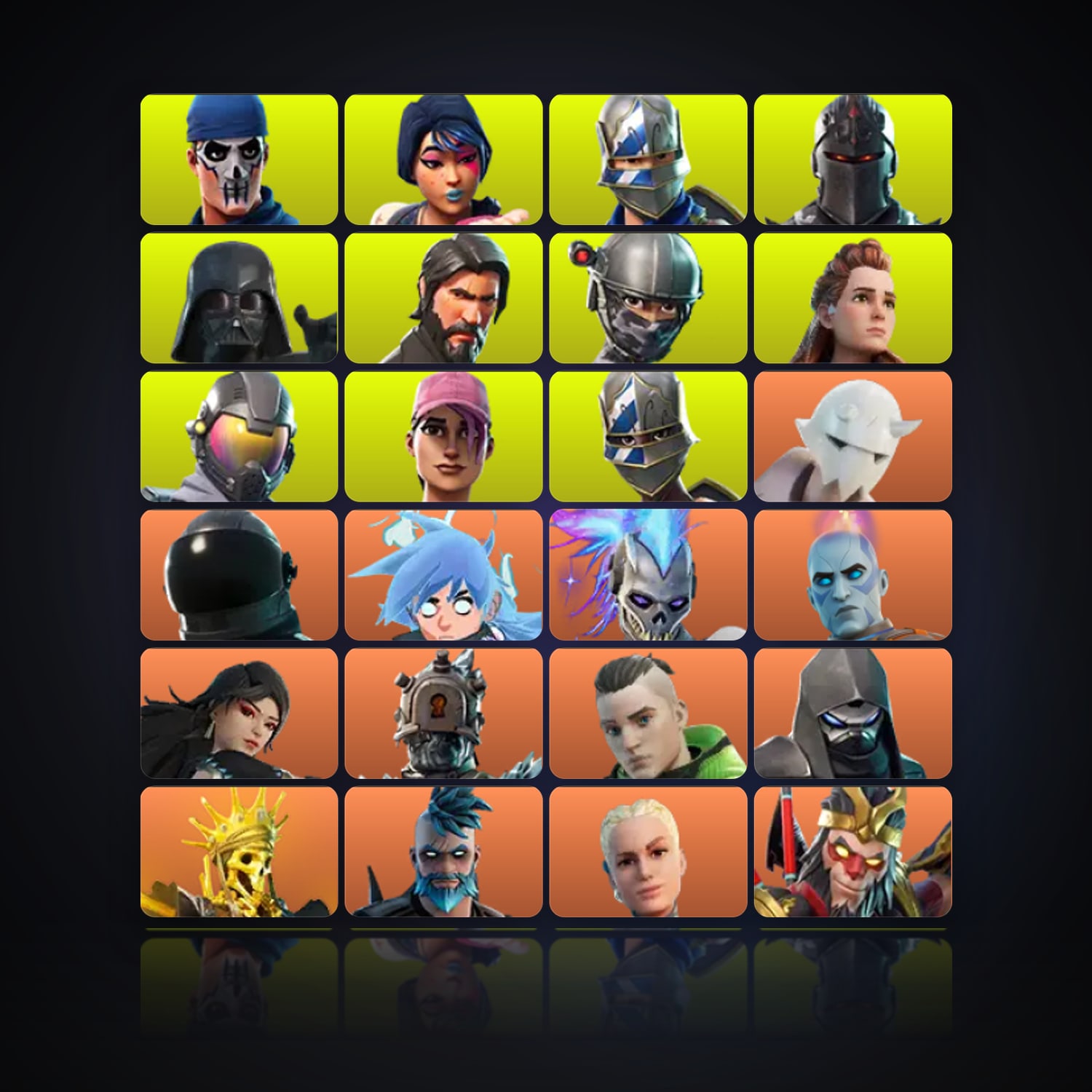 Fortnite | 239 Skins | 400 V-Bucks | Level 4021 | 948 Wins — HabibiAccounts