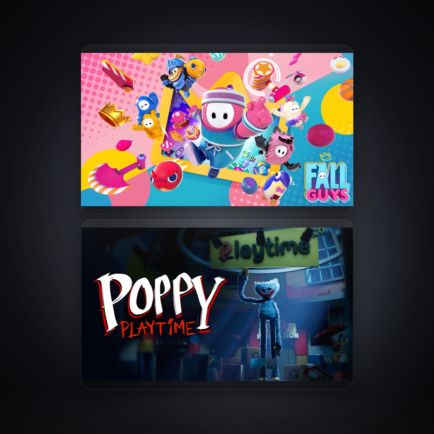 هالحساب إبك فيه Fall Guys وPoppy Playtime، IN — HabibiAccounts