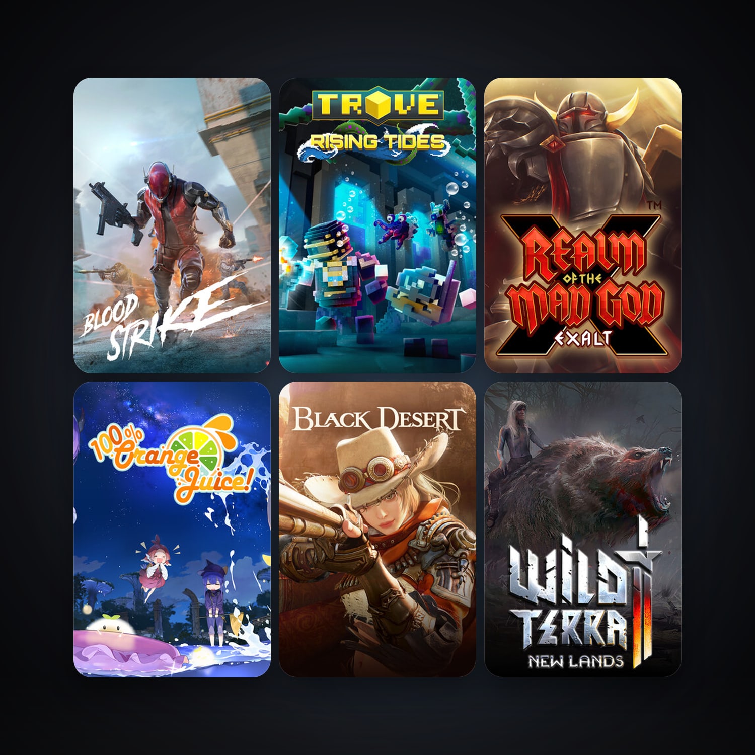 Realm of the Mad God + 100% Orange Juice, 15 games, clean — HabibiAccounts