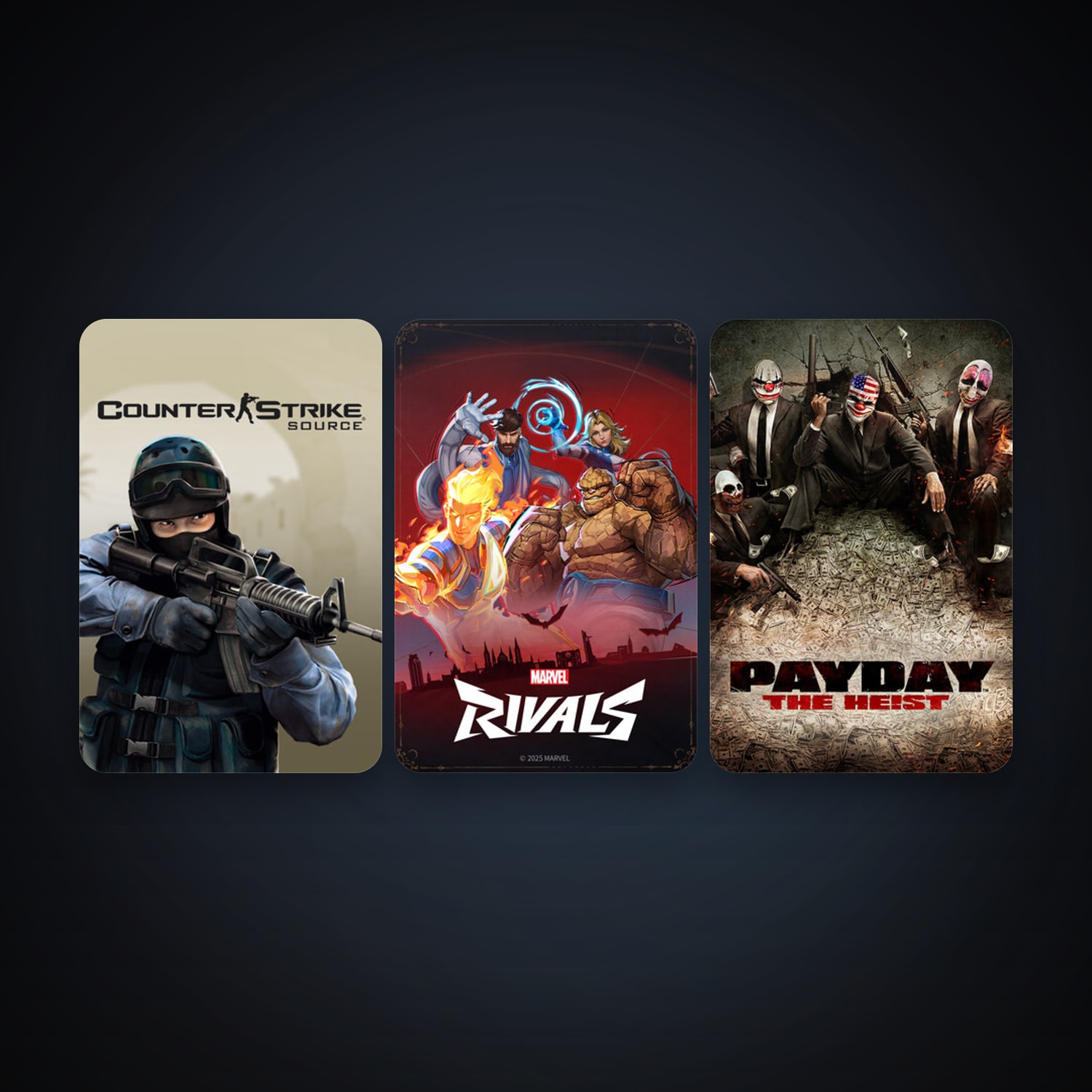 Counter-Strike: Source + Free CS2 (No Prime), 7 games, clean — HabibiAccounts