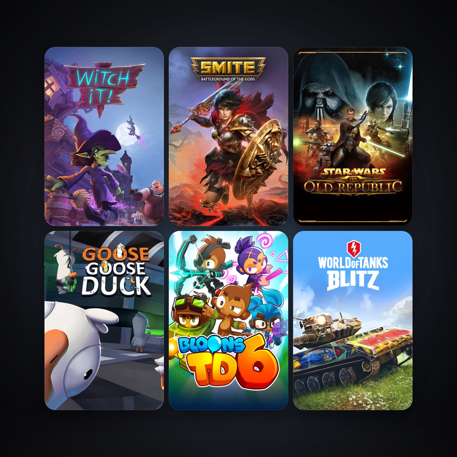 Witch It & SMITE | 18 Games | Clean — HabibiAccounts