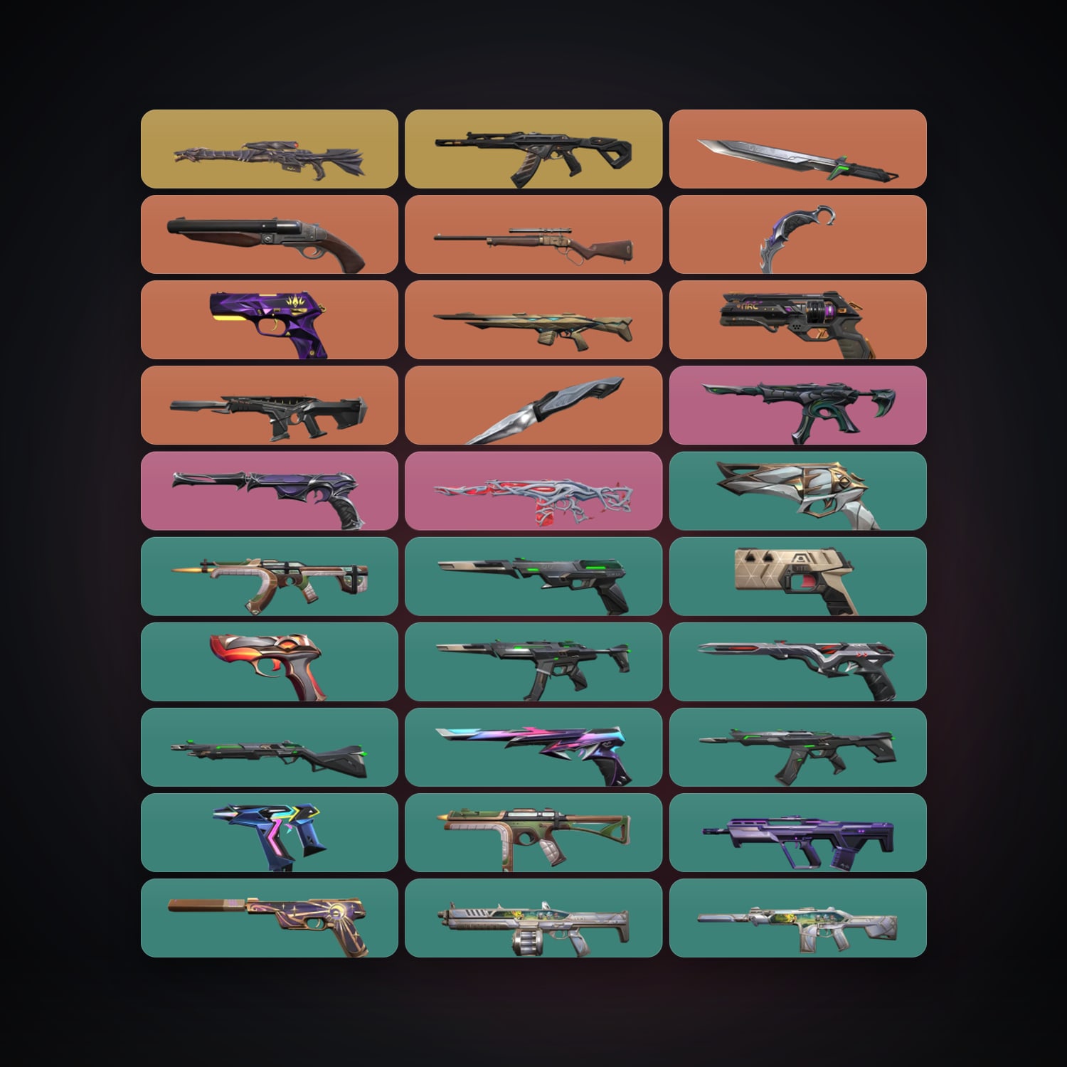 EU Silver 3 locker — 3 knives, 39 skins, lvl 149 — HabibiAccounts