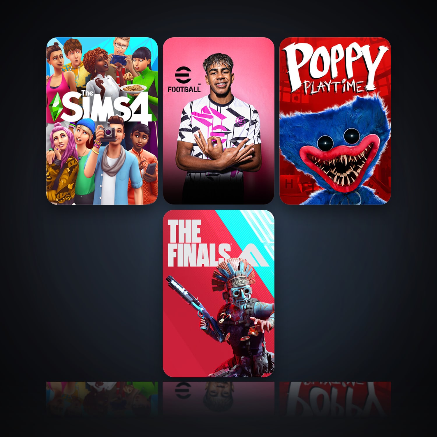 The Sims 4 & eFootball 2024 | 11 Games | Clean — HabibiAccounts