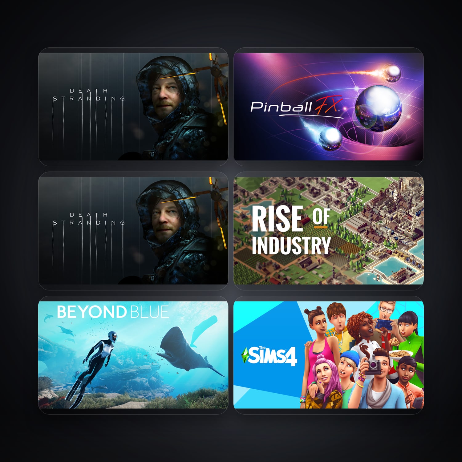 Epic Death Stranding + Pinball FX — TH — 10 games — HabibiAccounts