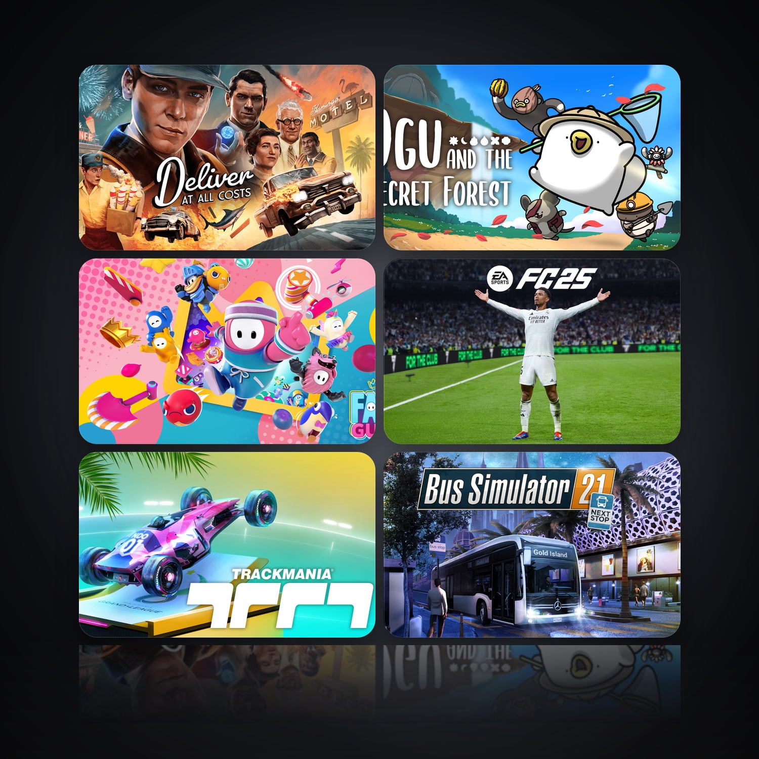 Deliver At All Costs & Ogu and the Secret Forest | 6 Games — HabibiAccounts