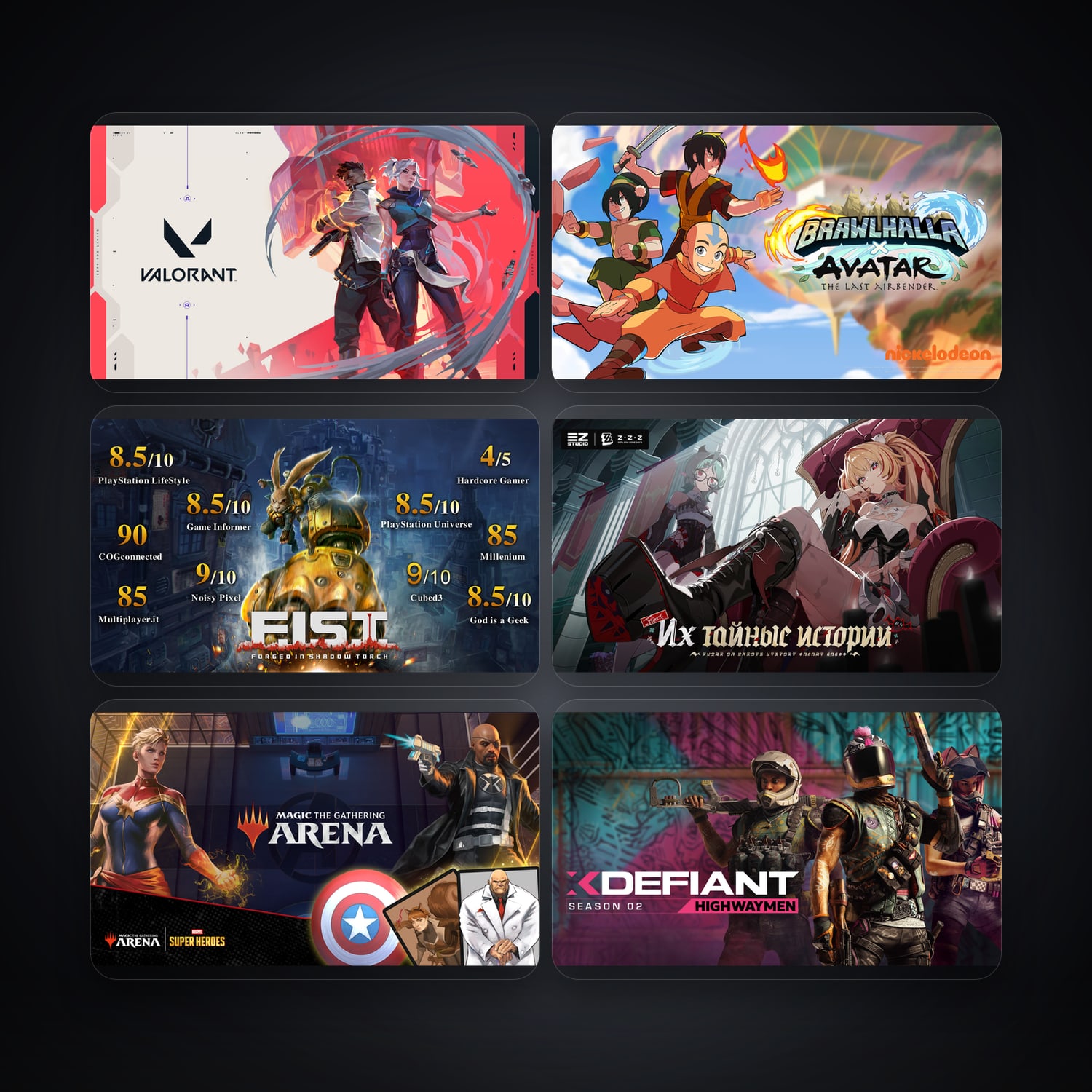 Epic VALORANT + Brawlhalla — IN — 7 games — HabibiAccounts