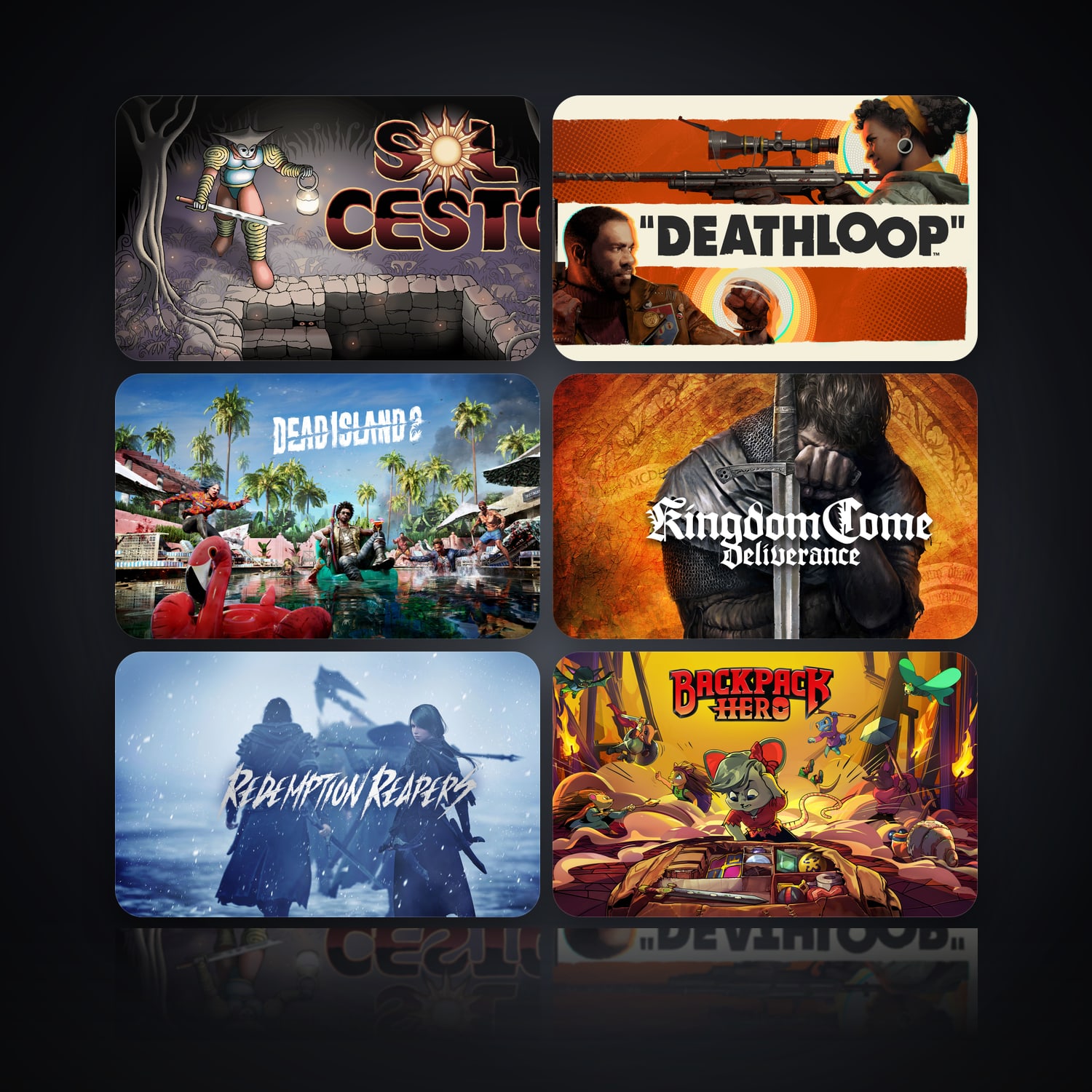 Sol Cesto & DEATHLOOP | 50 Games — HabibiAccounts