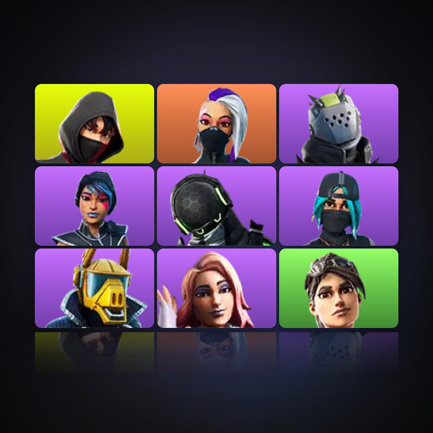 Fortnite | 9 Skins | Level 68 | 3 Wins — HabibiAccounts