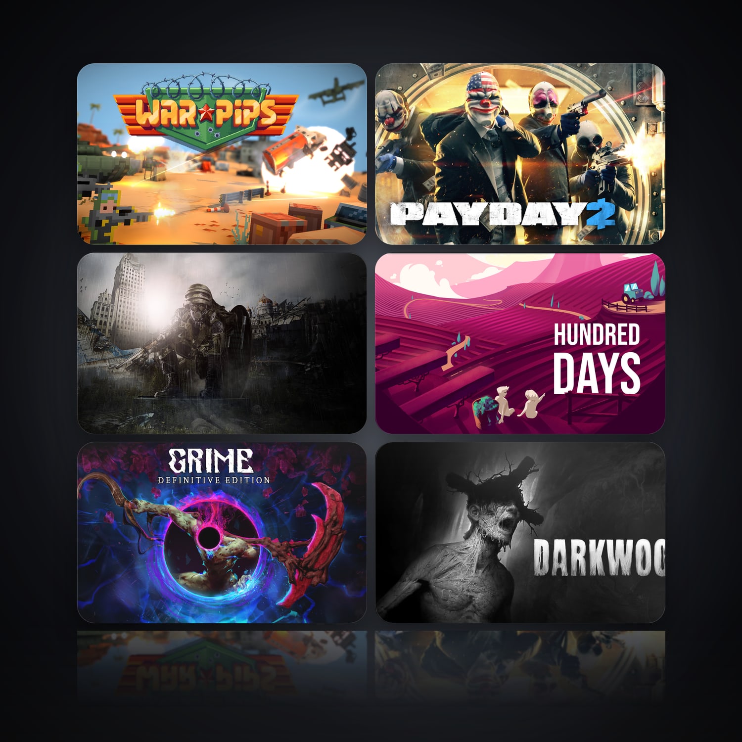 Warpips & PAYDAY 2 | 239 Games — HabibiAccounts