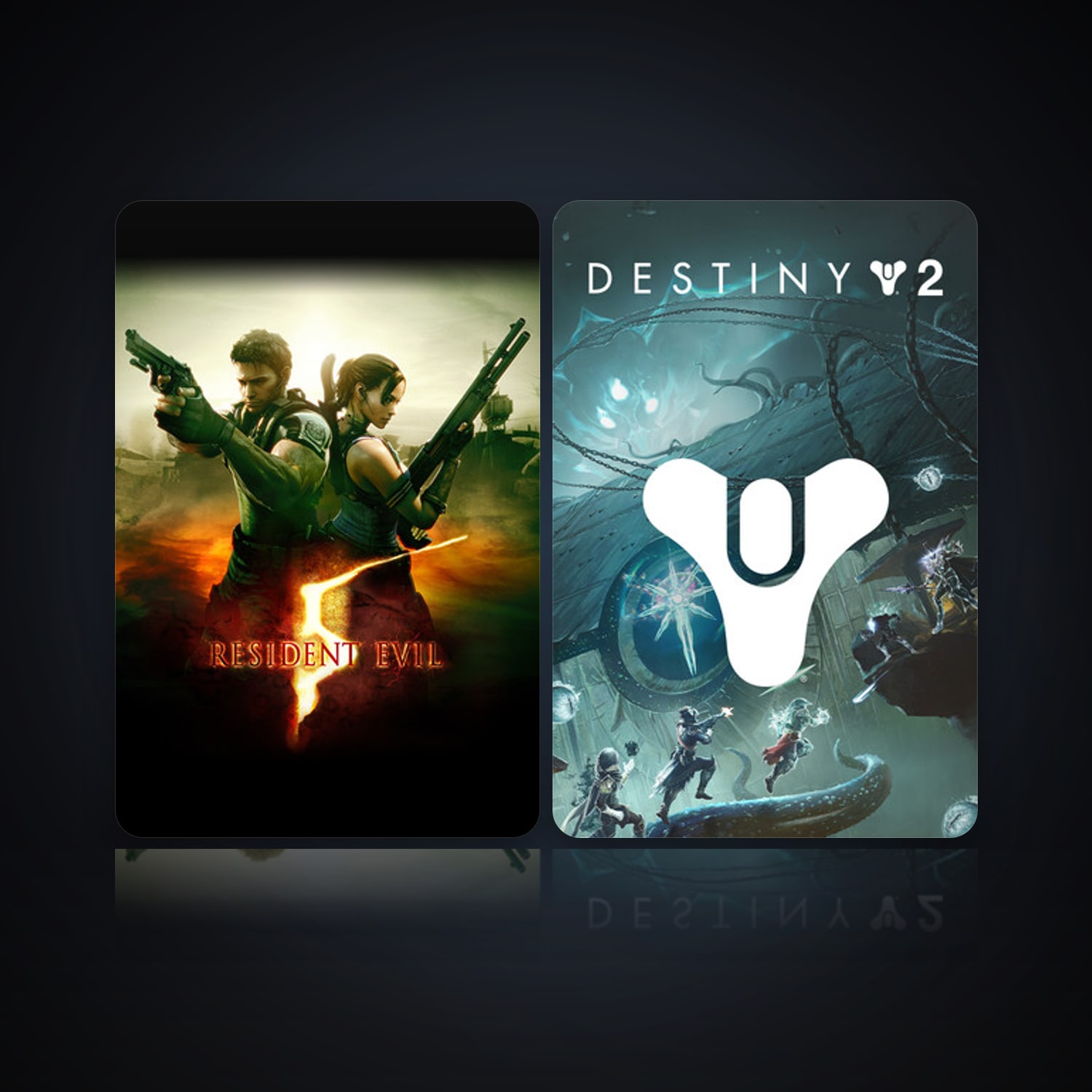 Resident Evil 5 & Destiny 2 — HabibiAccounts