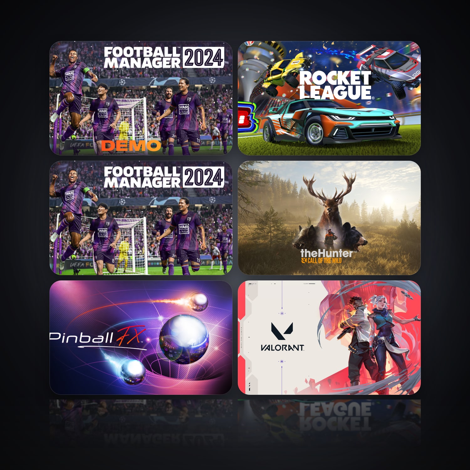 Football Manager 2024 Demo & Rocket League | 50 Games — HabibiAccounts