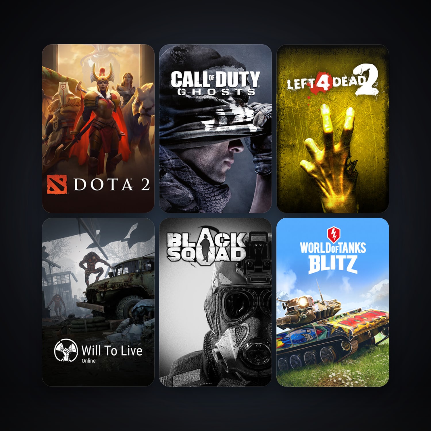 Left 4 Dead 2 + Dota 2, 22 games, Steam 10, clean — HabibiAccounts