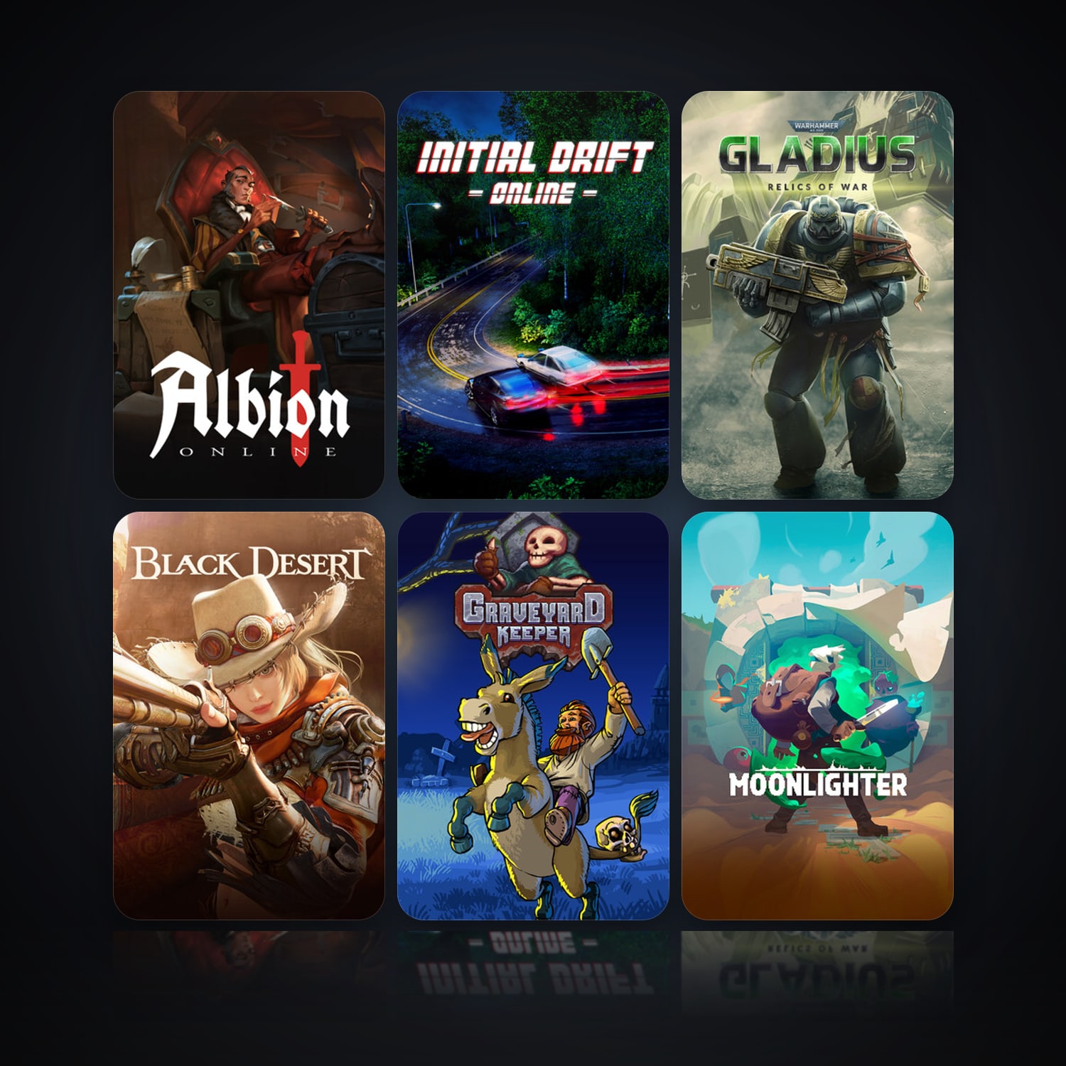 Albion Online & Initial Drift Online | 24 Games | Clean — HabibiAccounts