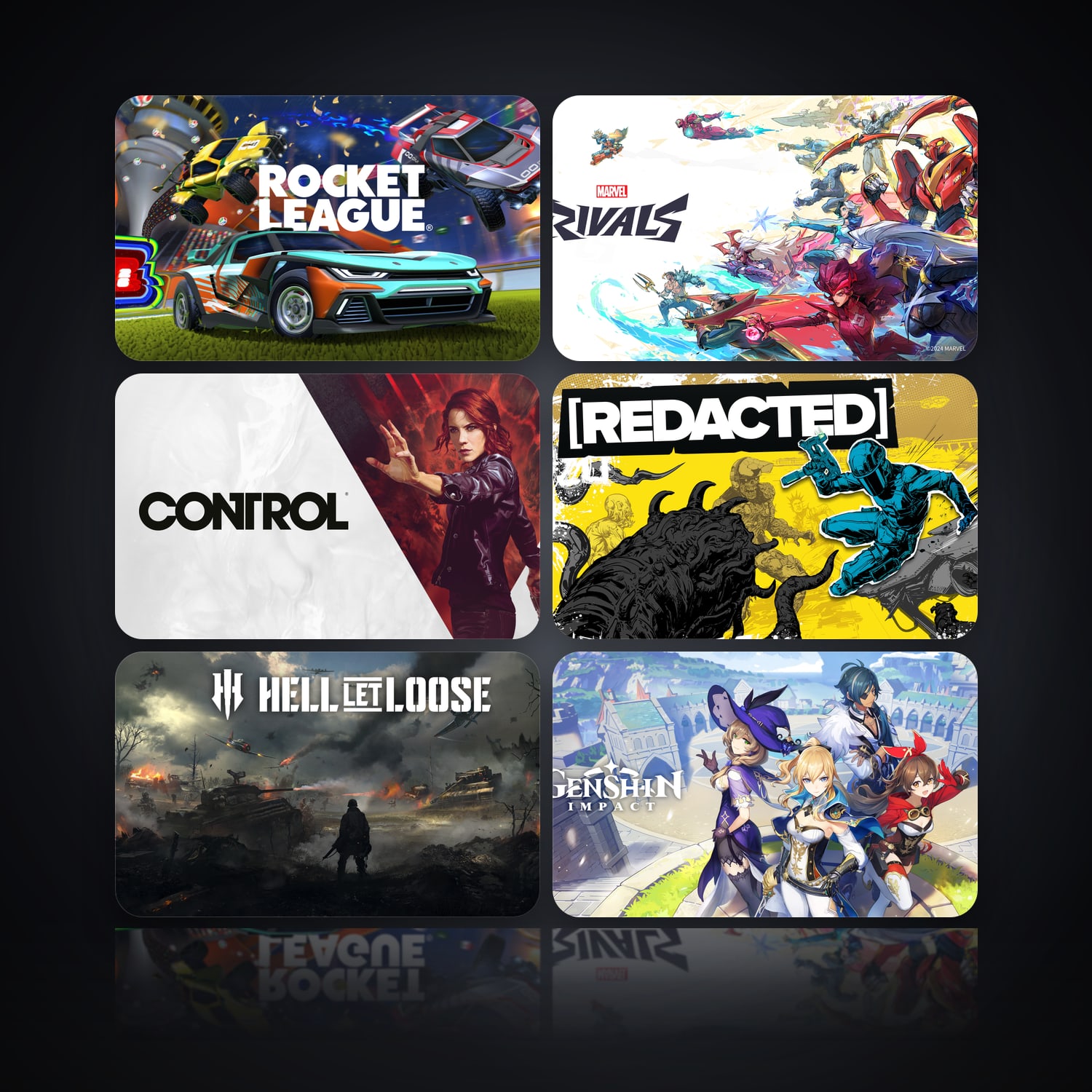 Rocket League & Marvel Rivals | 12 Games — HabibiAccounts