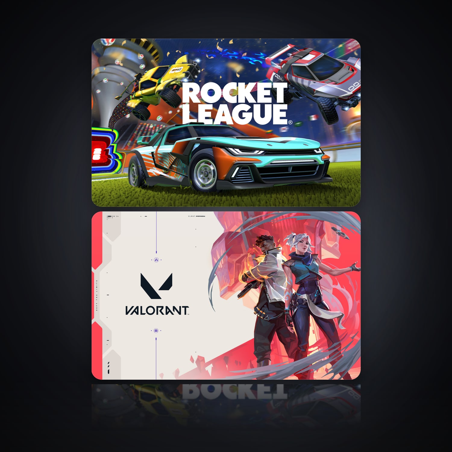 Rocket League & VALORANT | 2 Games — HabibiAccounts
