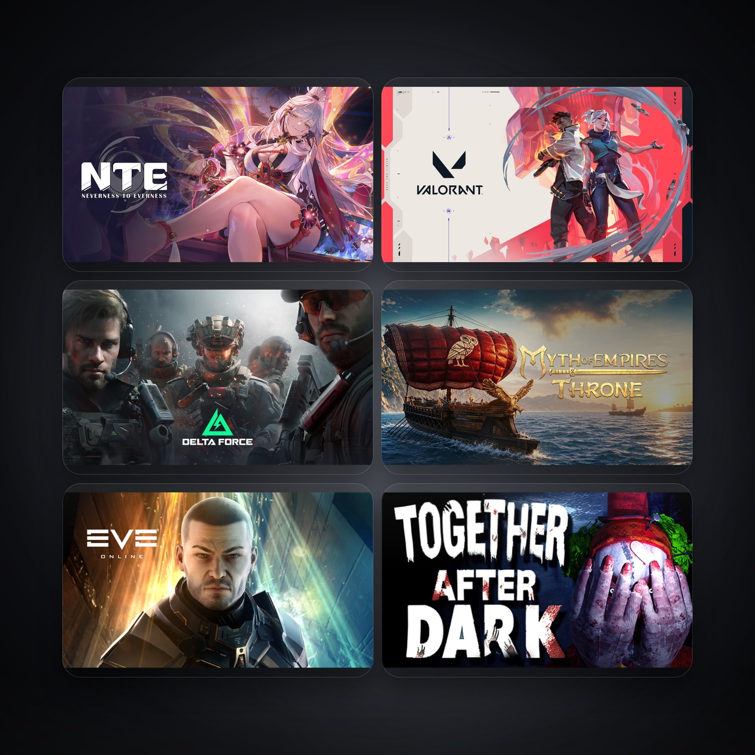NTE: Neverness to Everness & VALORANT | 23 Games — HabibiAccounts