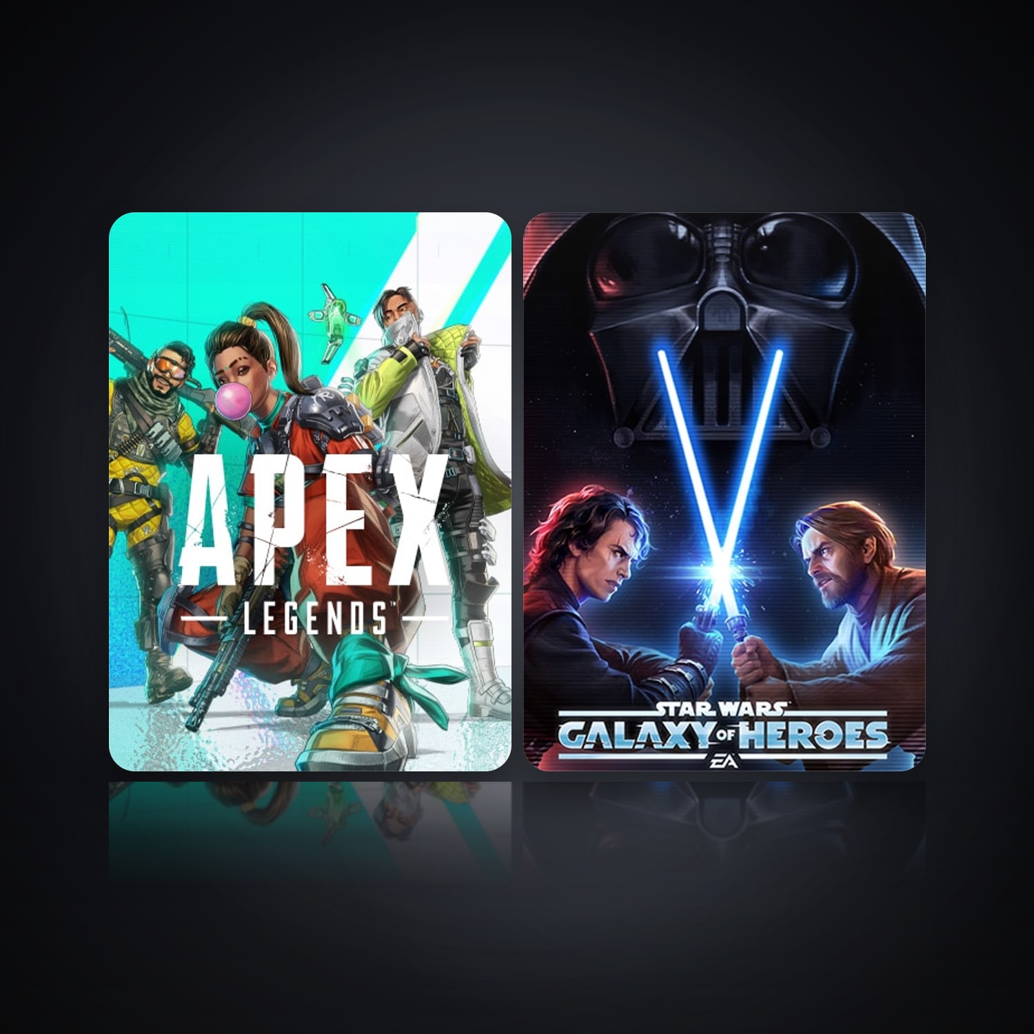 Apex Legends & STAR WARS: Galaxy of Heroes | 2 Games — HabibiAccounts