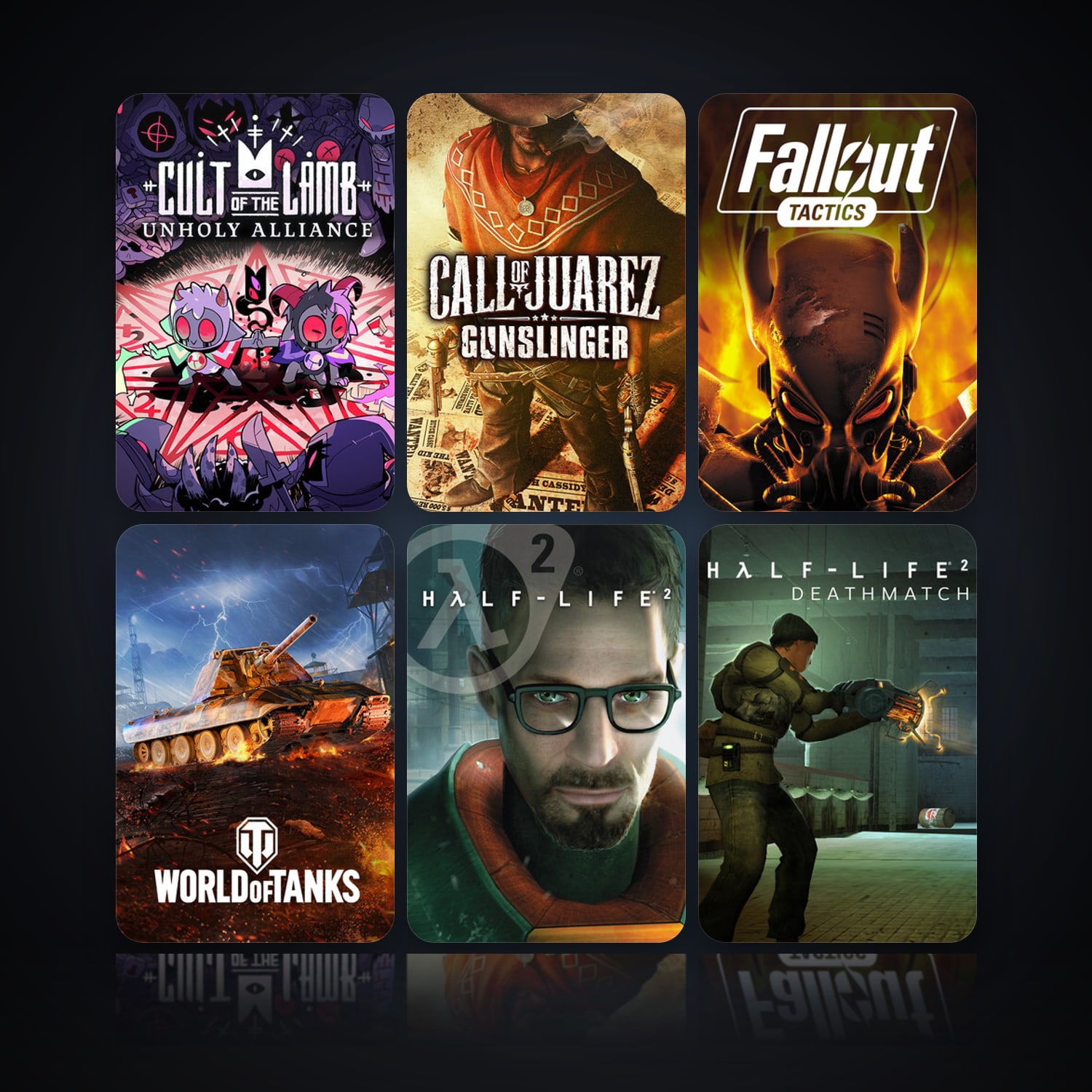 Cult of the Lamb & Call of Juarez: Gunslinger | 18 Games | Clean — HabibiAccounts
