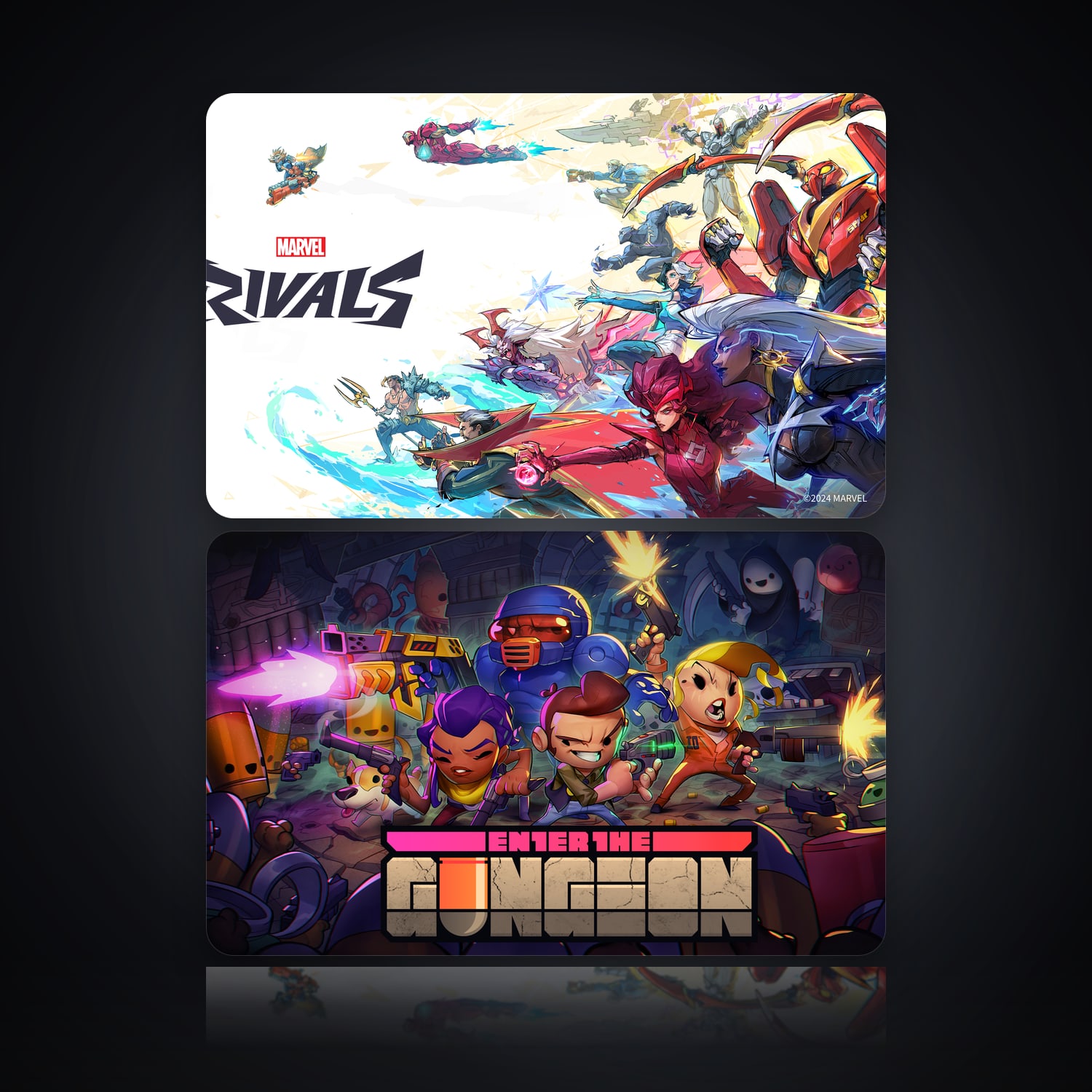 Marvel Rivals & Enter the Gungeon | 2 Games — HabibiAccounts
