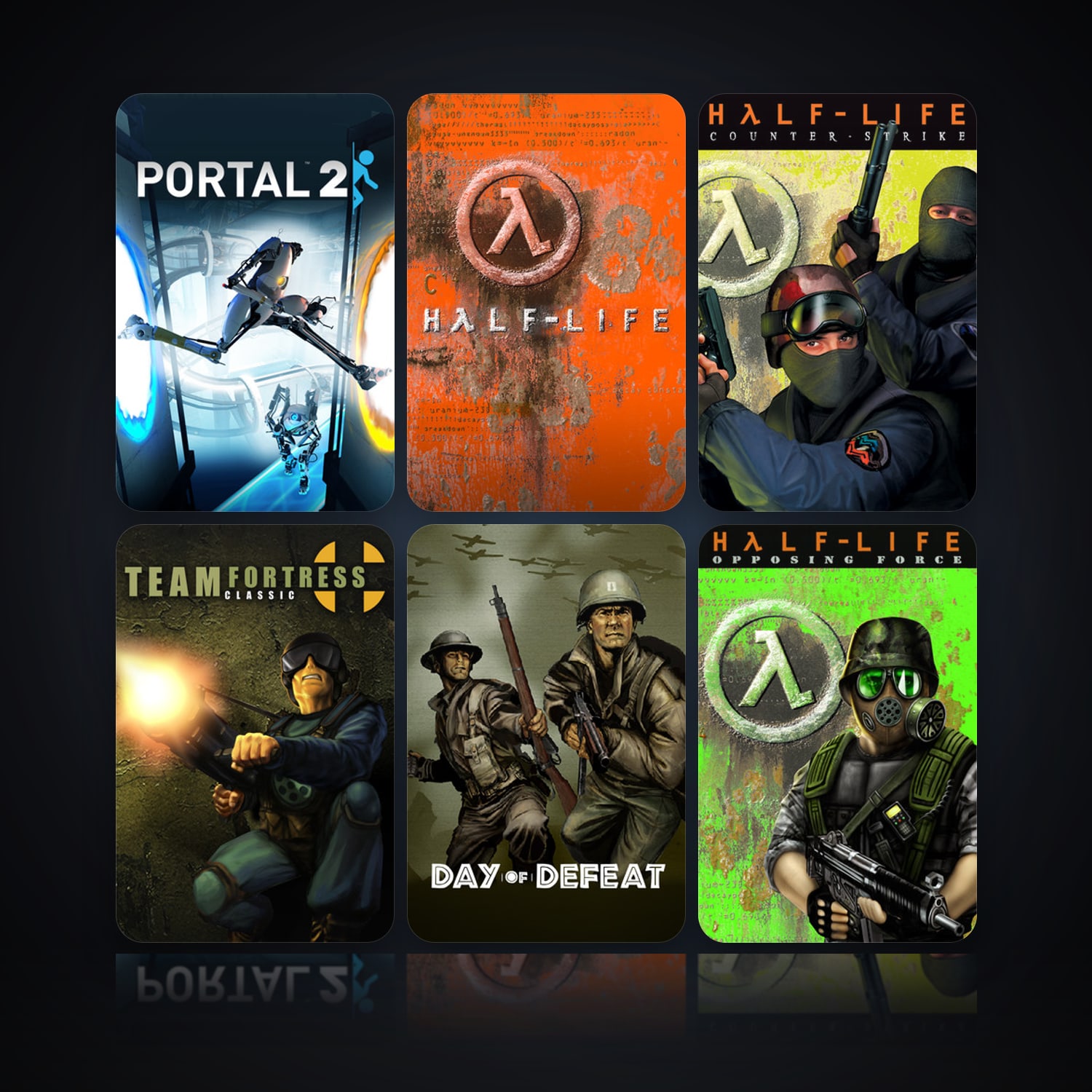 Portal 2 & Half-Life | Level 11 | 10 Games | Clean — HabibiAccounts