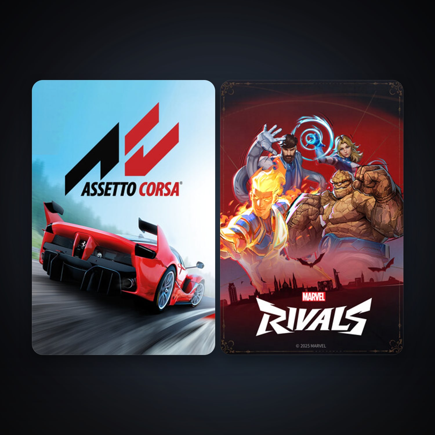 Free CS2 (No Prime) + Assetto Corsa, 6 games, clean — HabibiAccounts
