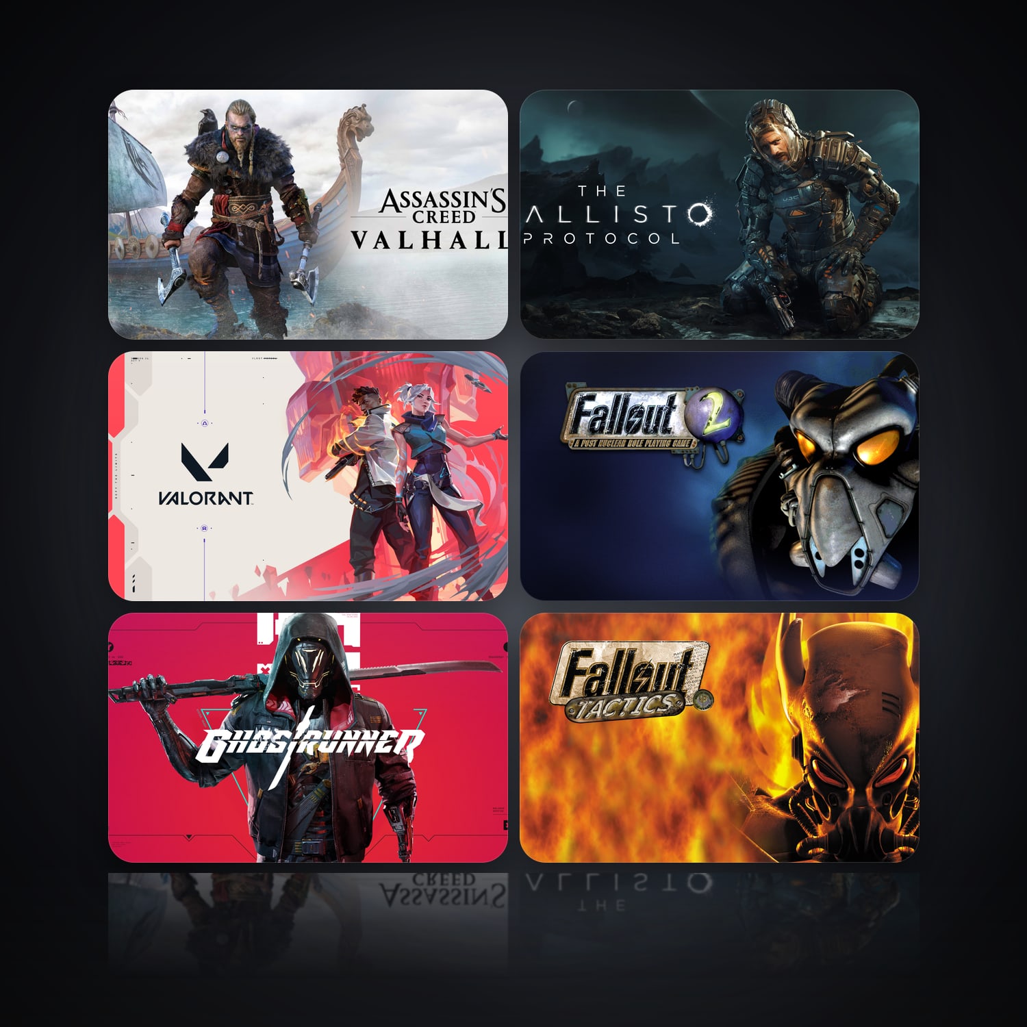 Assassin's Creed: Valhalla & The Callisto Protocol | 12 Games — HabibiAccounts