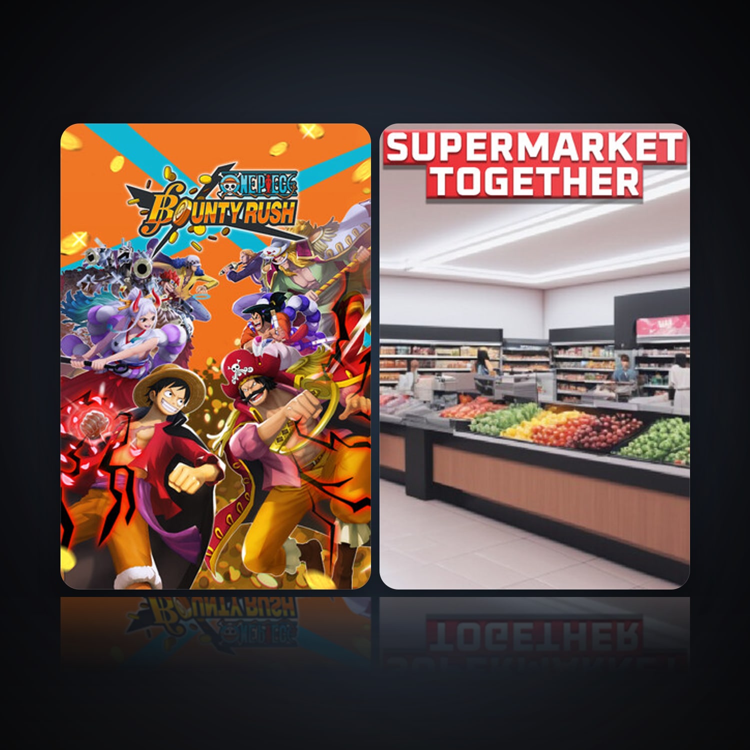 ONE PIECE Bounty Rush & Supermarket Together — HabibiAccounts