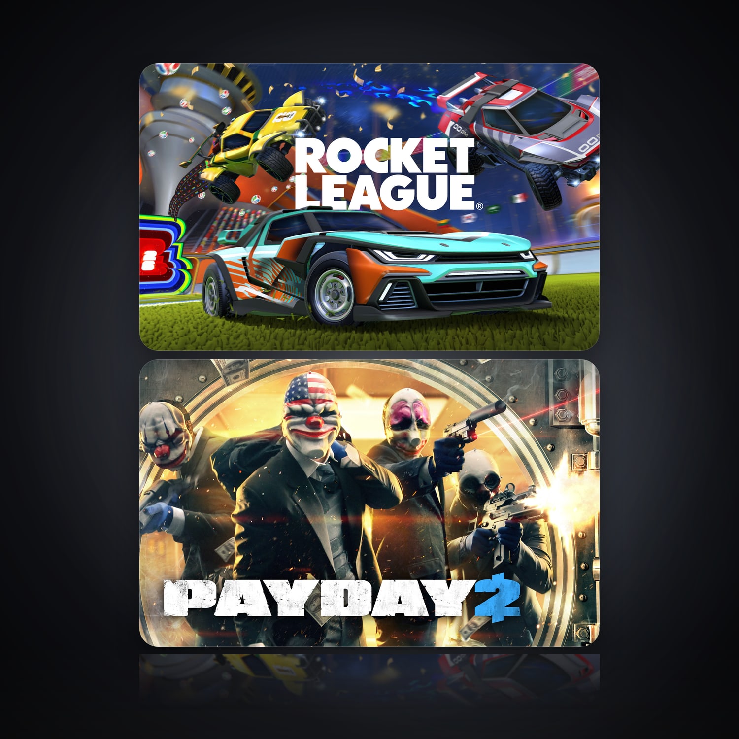Rocket League & PAYDAY 2 | 2 Games — HabibiAccounts