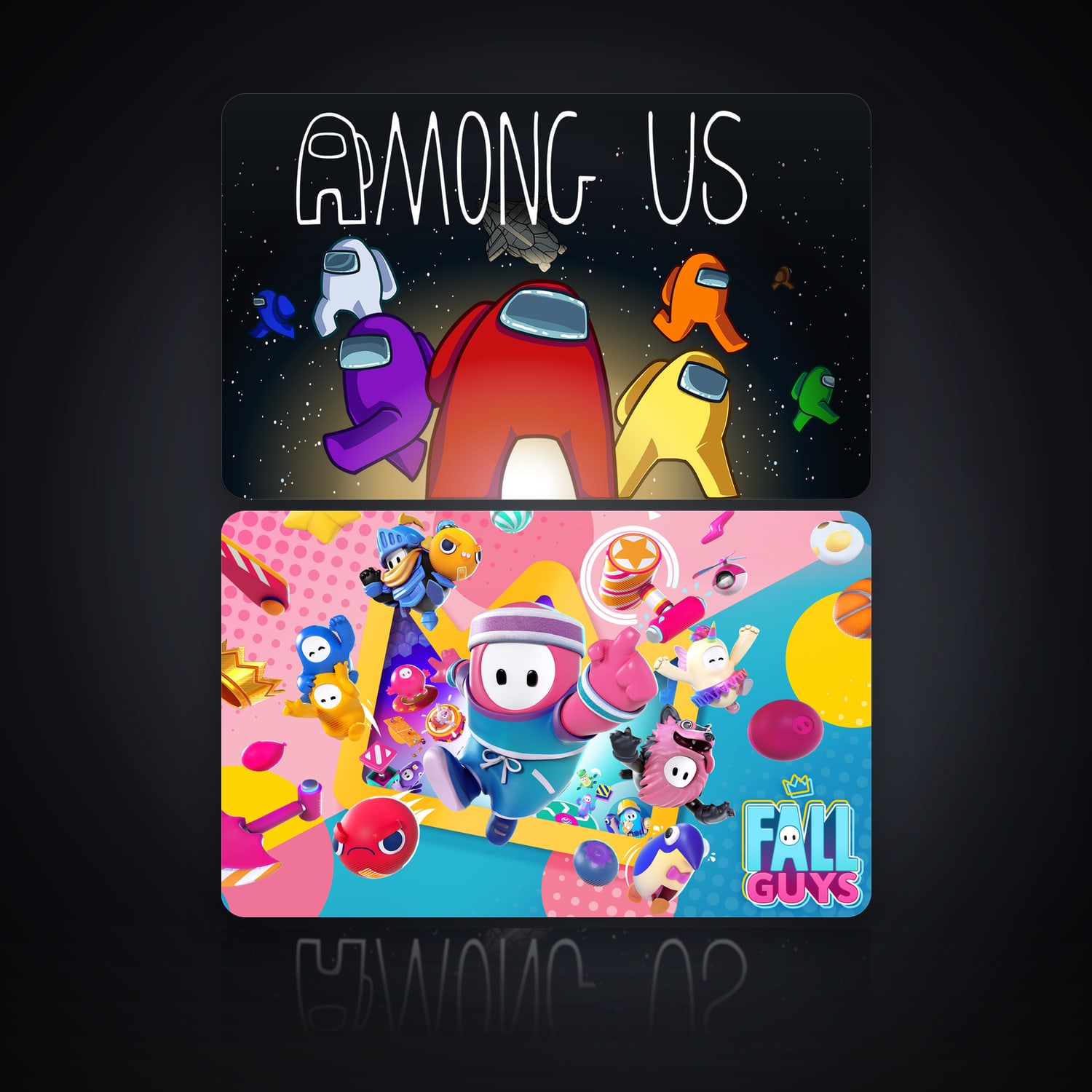Among Us & Fall Guys | 2 Games — HabibiAccounts