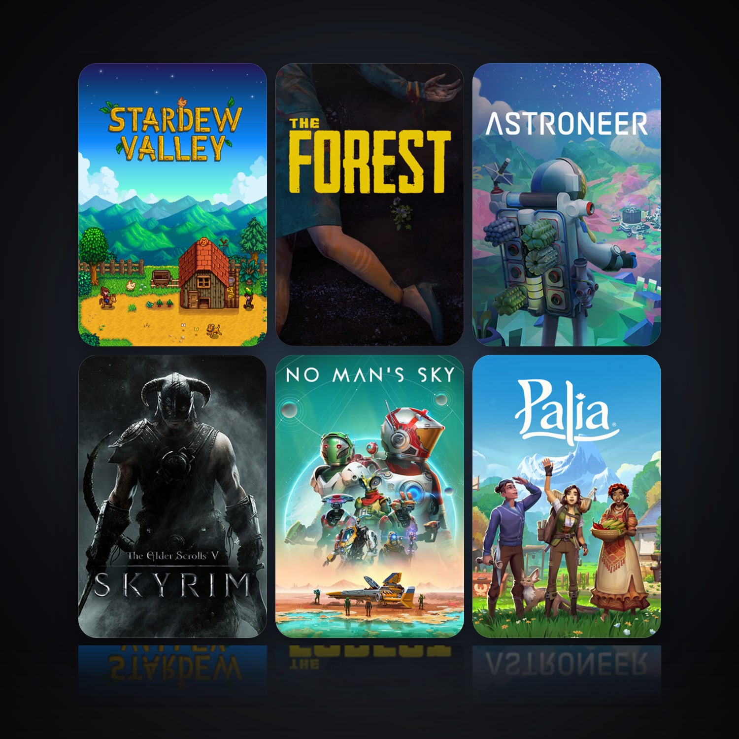 Stardew Valley & The Forest | 35 Games | Clean — HabibiAccounts
