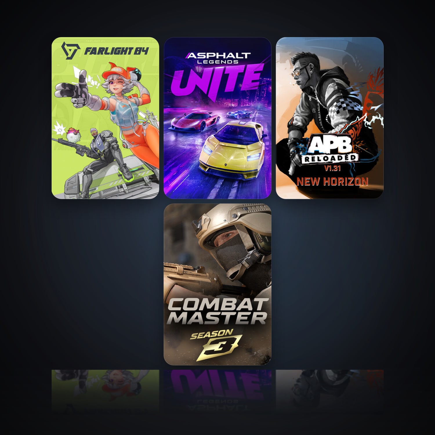 Farlight 84 & Asphalt Legends Unite | Clean — HabibiAccounts