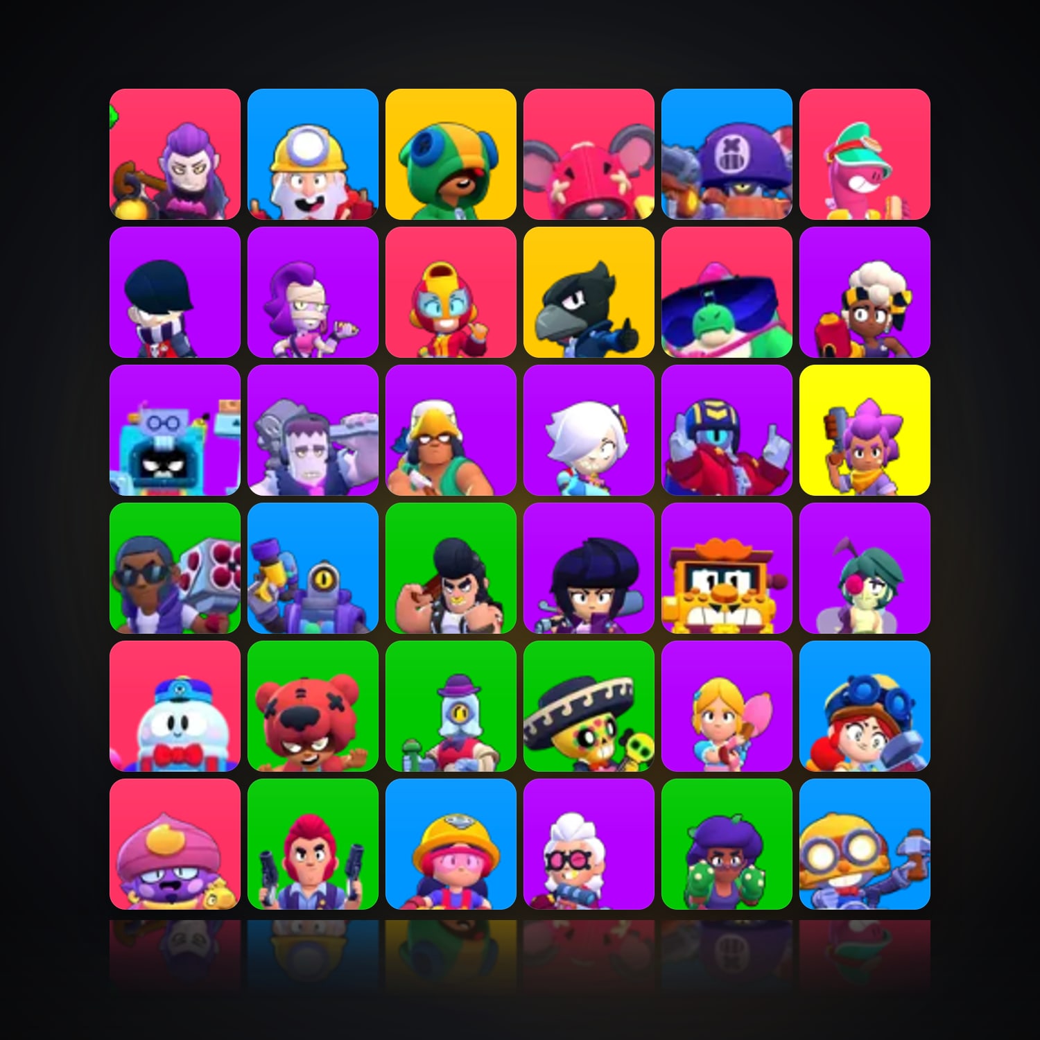44 Brawlers | 11K Trophies — HabibiAccounts