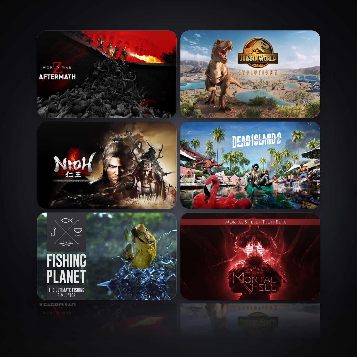 World War Z & Jurassic World Evolution 2 | 17 Games — HabibiAccounts