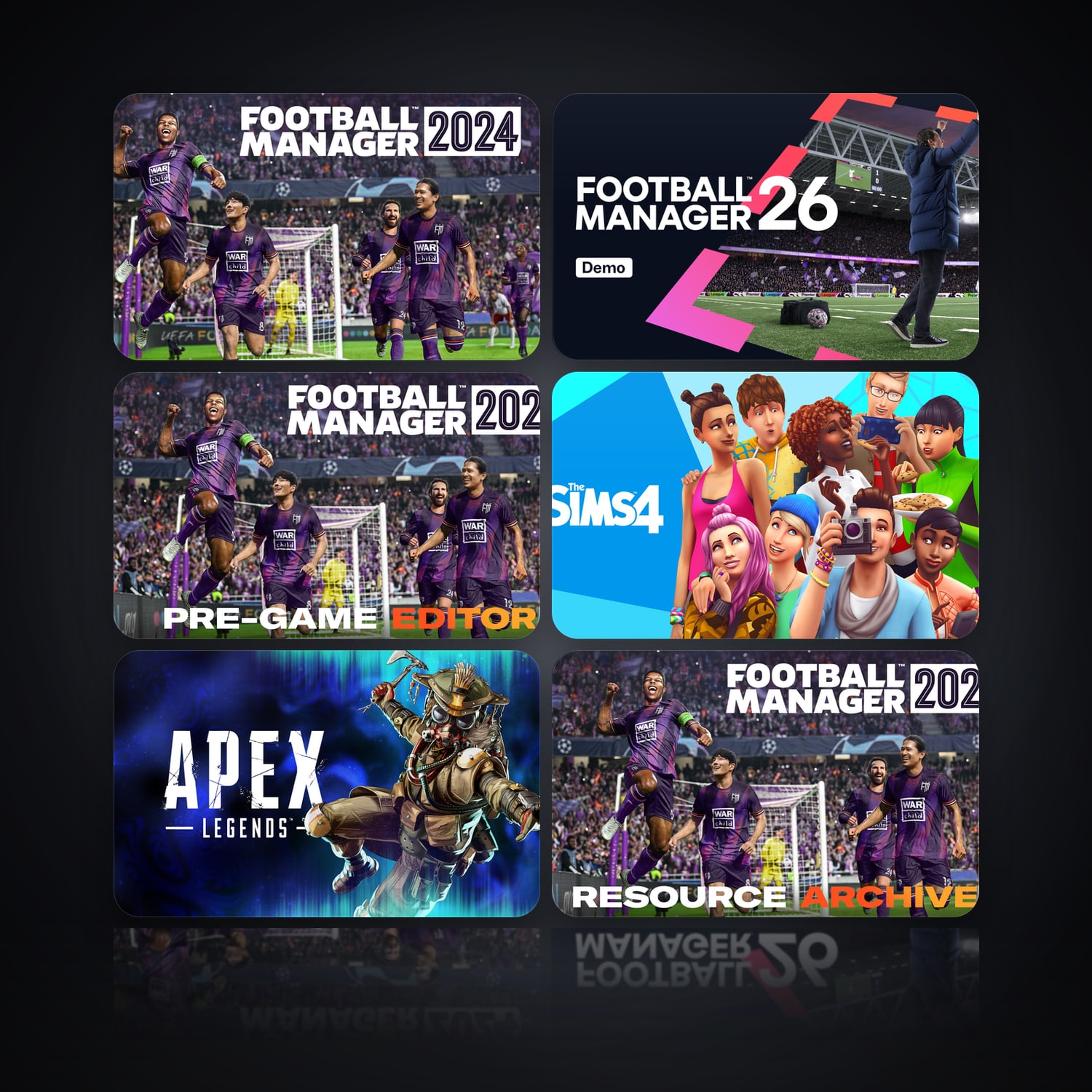 Football Manager 2024 & Демо-версия Football Manager 26 | 6 Games — HabibiAccounts