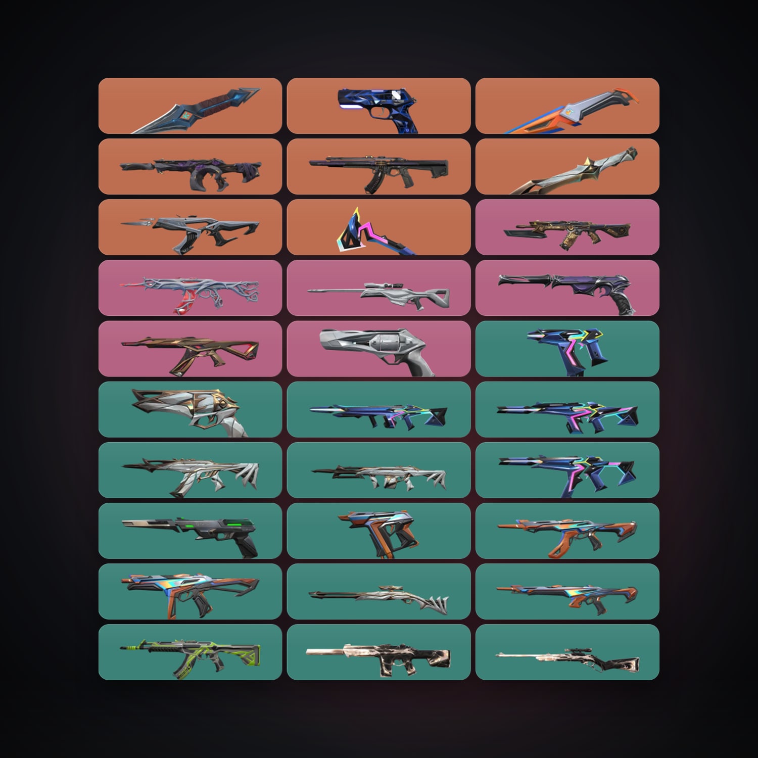 KR Silver 2 locker — 4 knives, 51 skins, lvl 135 — HabibiAccounts