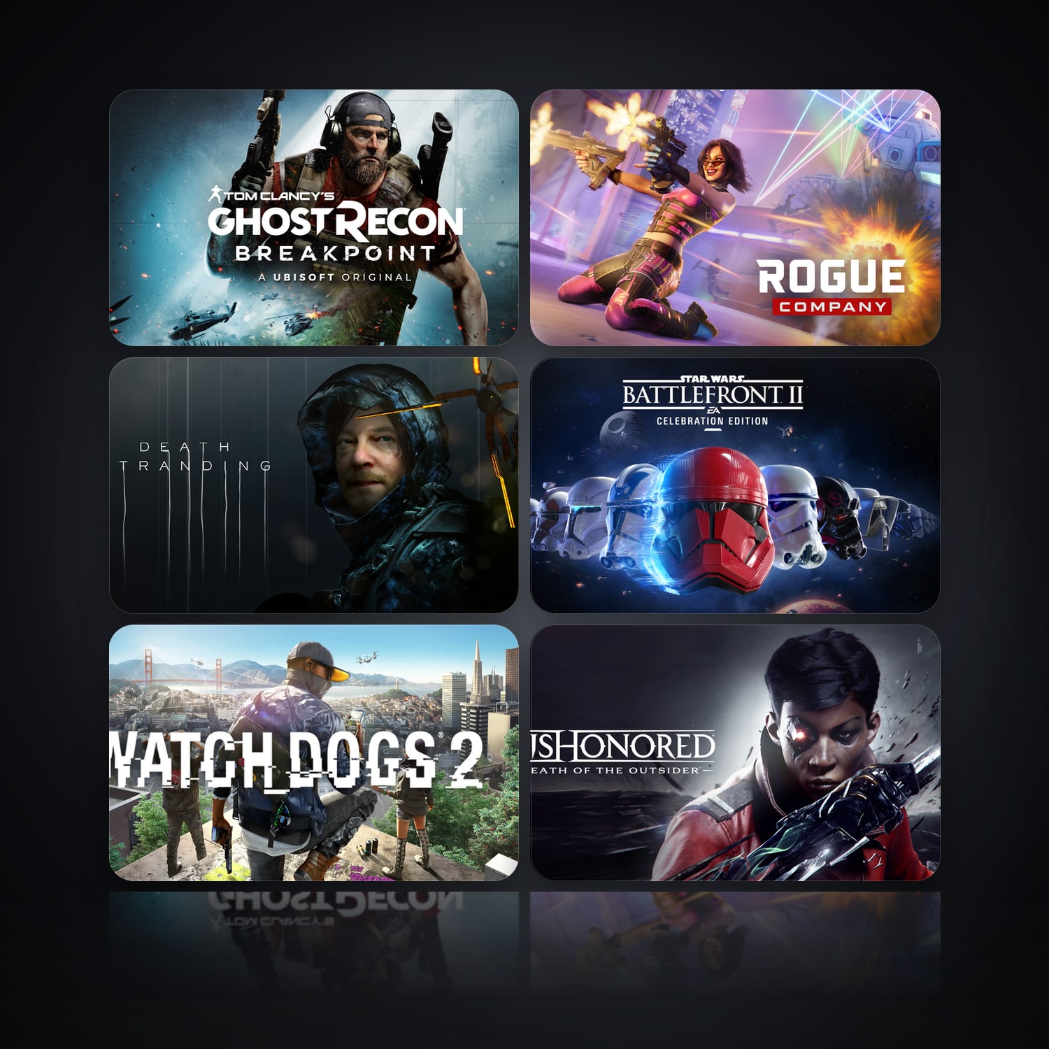 Tom Clancy’s Ghost Recon Breakpoint & Rogue Company | 253 Games — HabibiAccounts