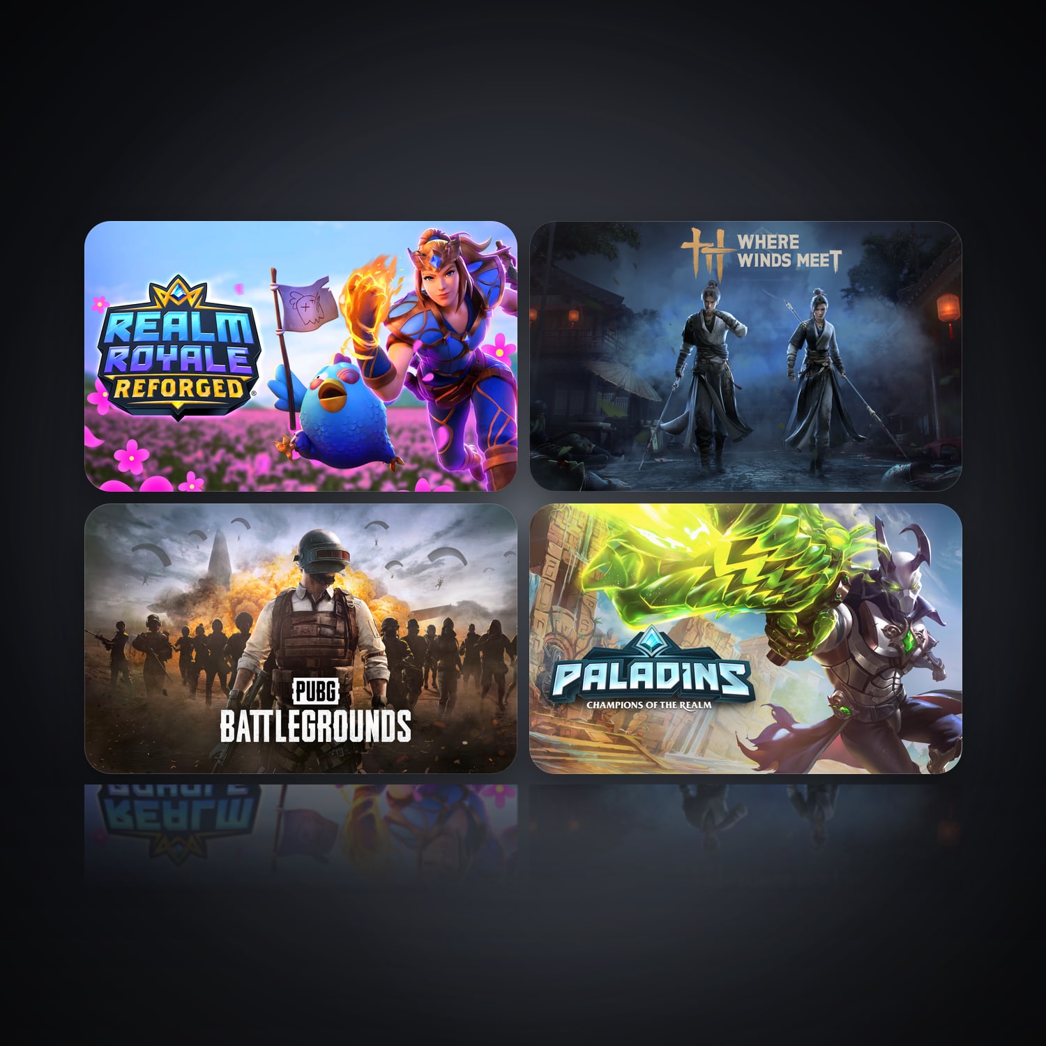 Realm Royale Reforged & Where Winds Meet | 4 Games — HabibiAccounts