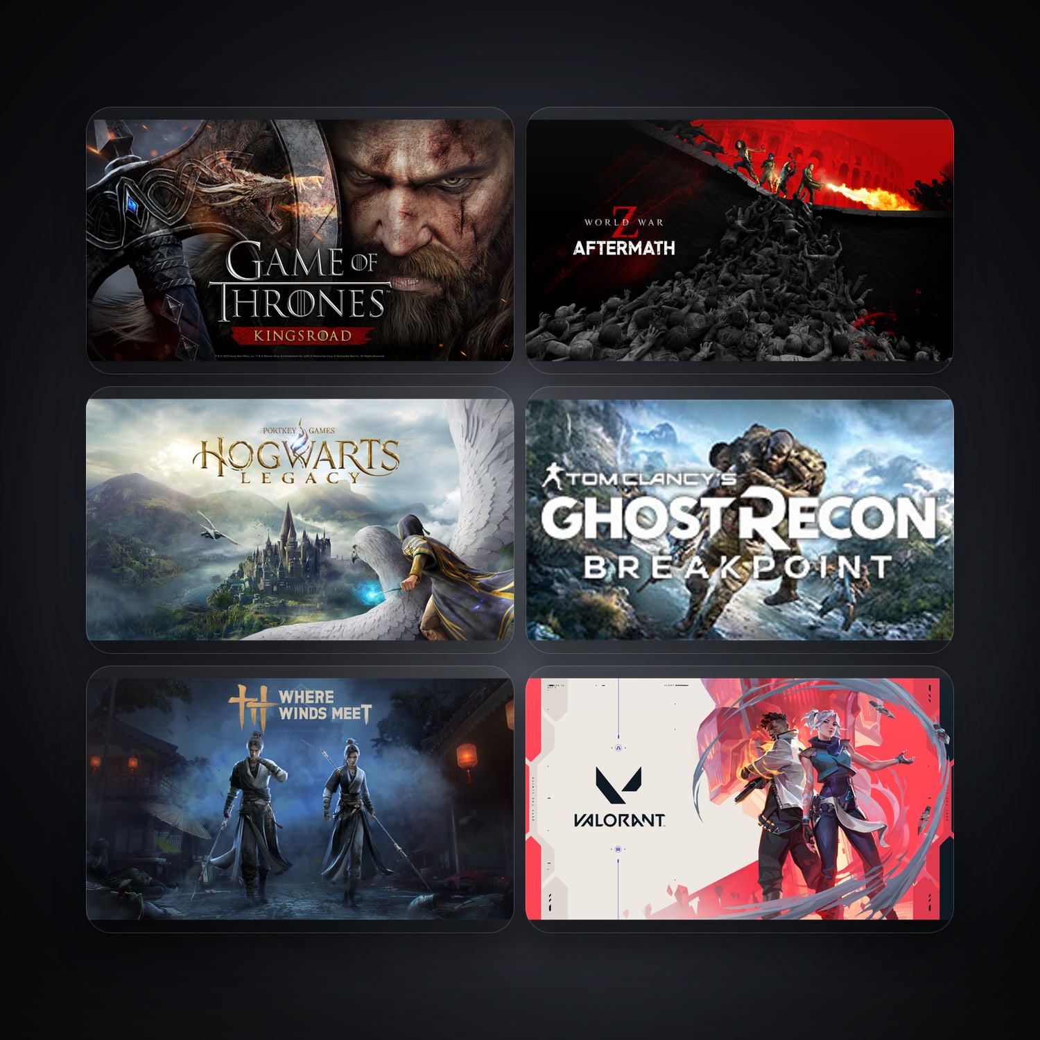 Game of Thrones: Kingsroad & World War Z | 21 Games — HabibiAccounts