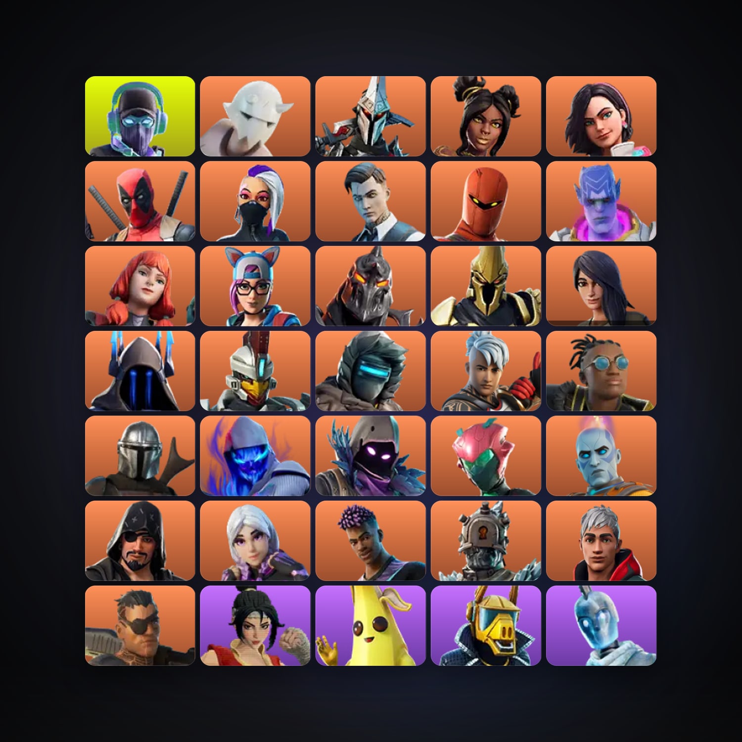 Fortnite | 156 Skins | 1.7K V-Bucks | Level 3086 | 387 Wins — HabibiAccounts