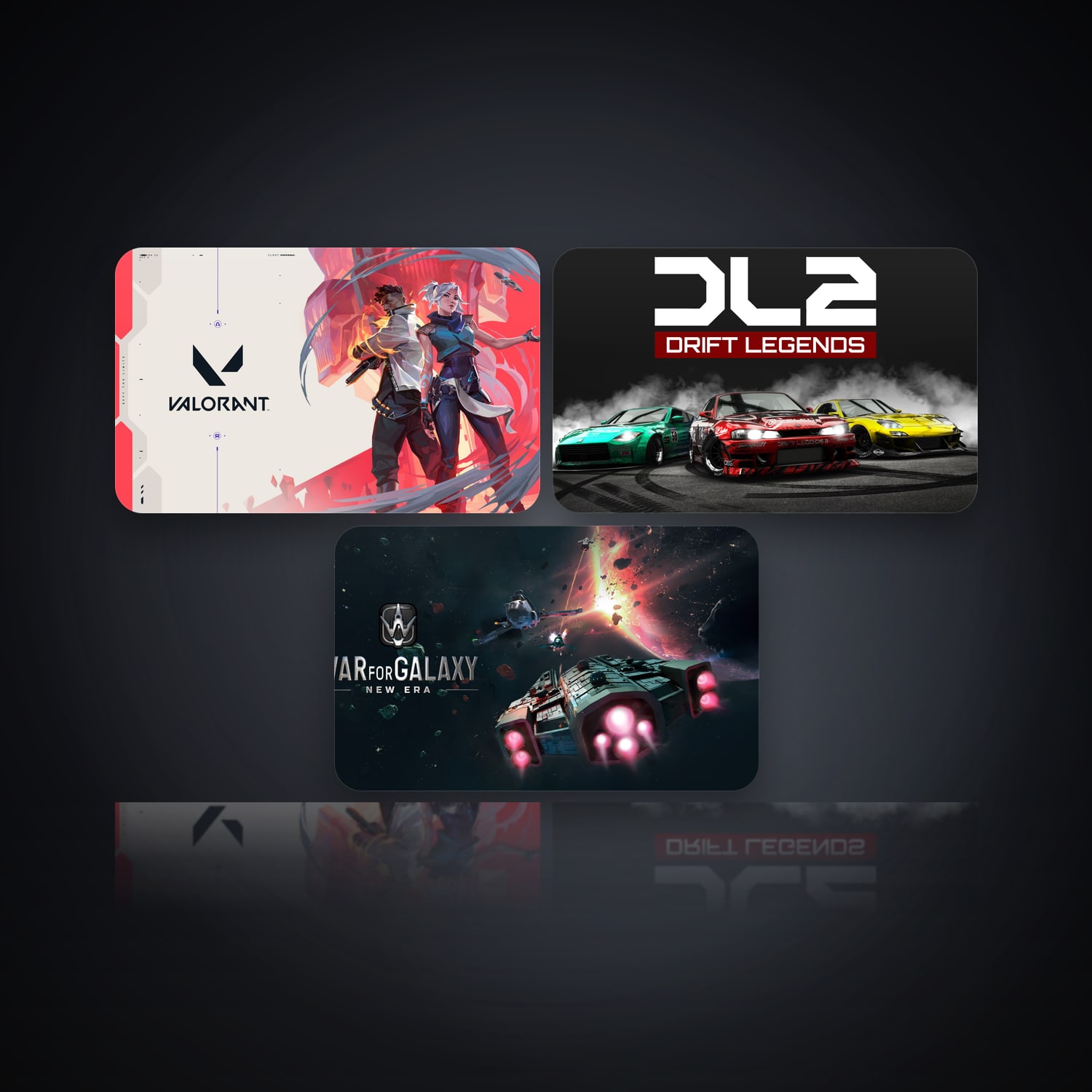 VALORANT & Drift Legends 2 | 3 Games — HabibiAccounts