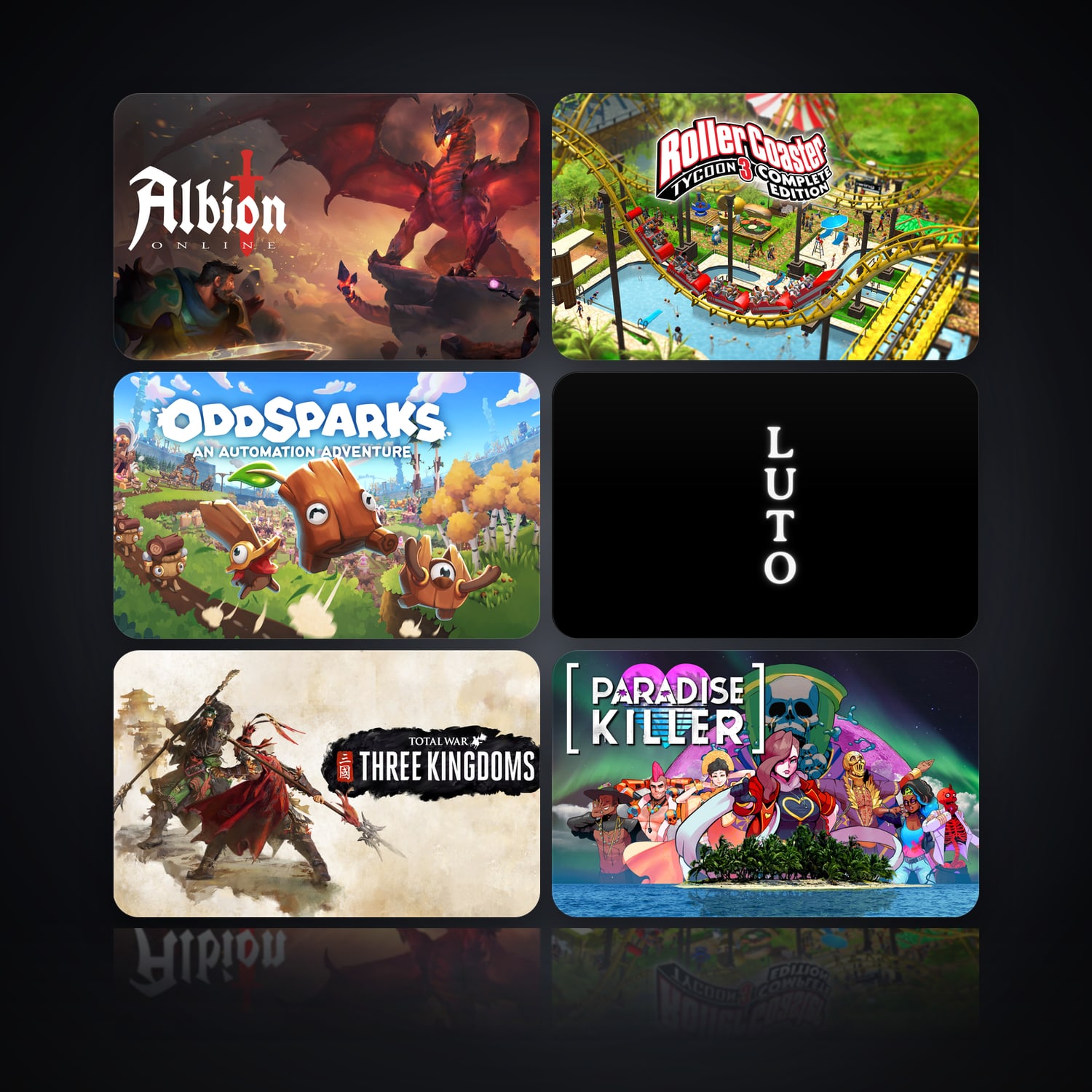 Albion Online & RollerCoaster Tycoon 3: Complete Edition | 82 Games — HabibiAccounts