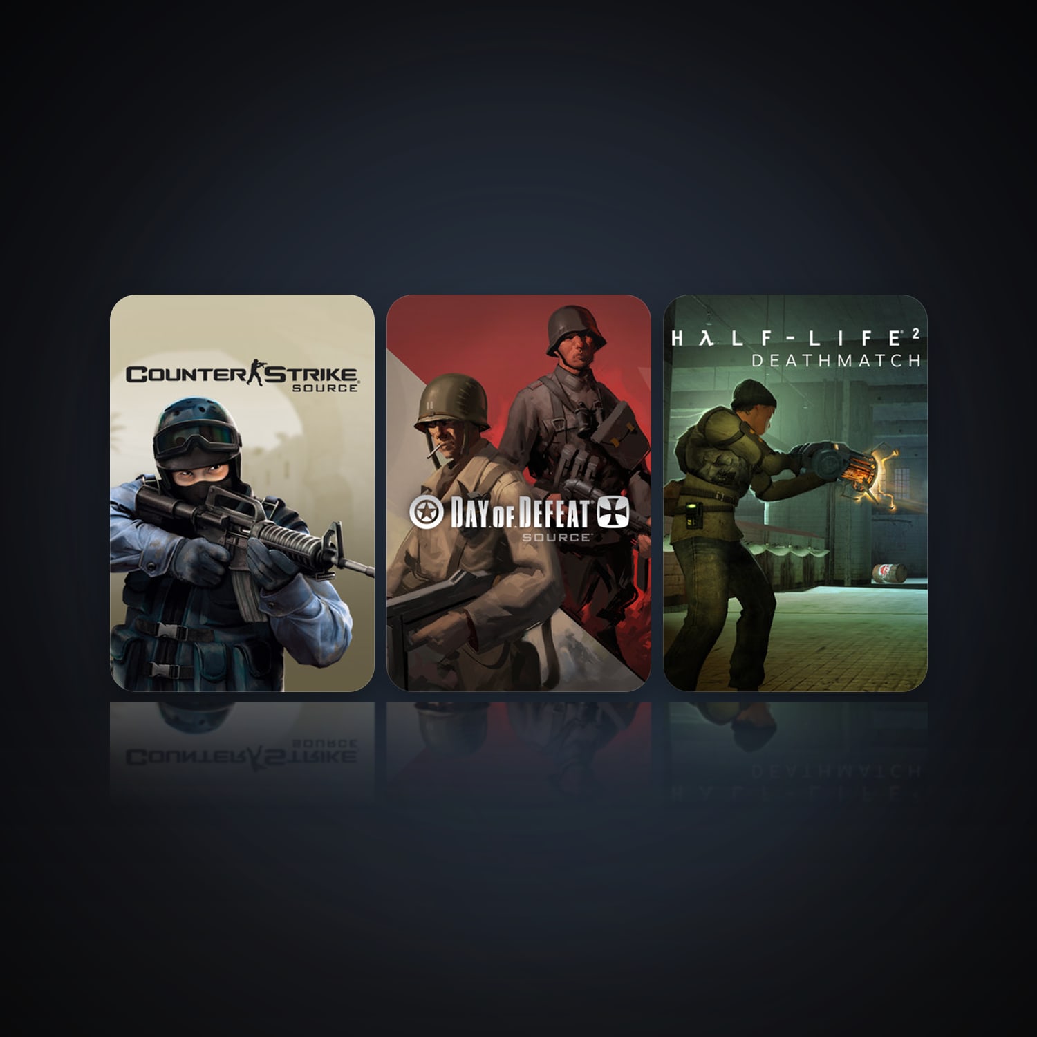 هالحساب ستيم فلين، Counter-Strike: Source وDay of Defeat: Source، 3 لعبة، لفل 10، صامد واضح — HabibiAccounts