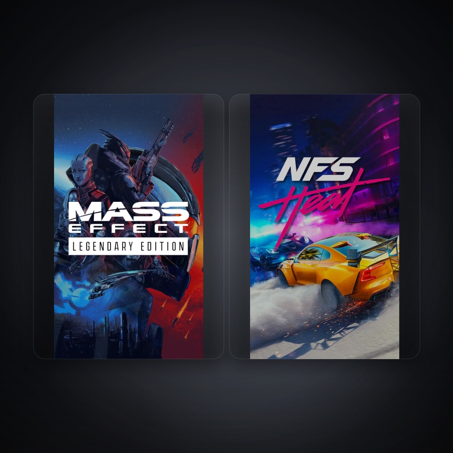 Mass Effect Legendary Edition & Need for Speed Heat | 2 Games — HabibiAccounts