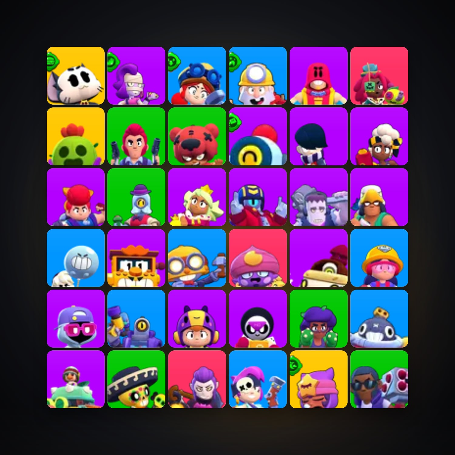 58 Brawlers | 8.7K Trophies — HabibiAccounts