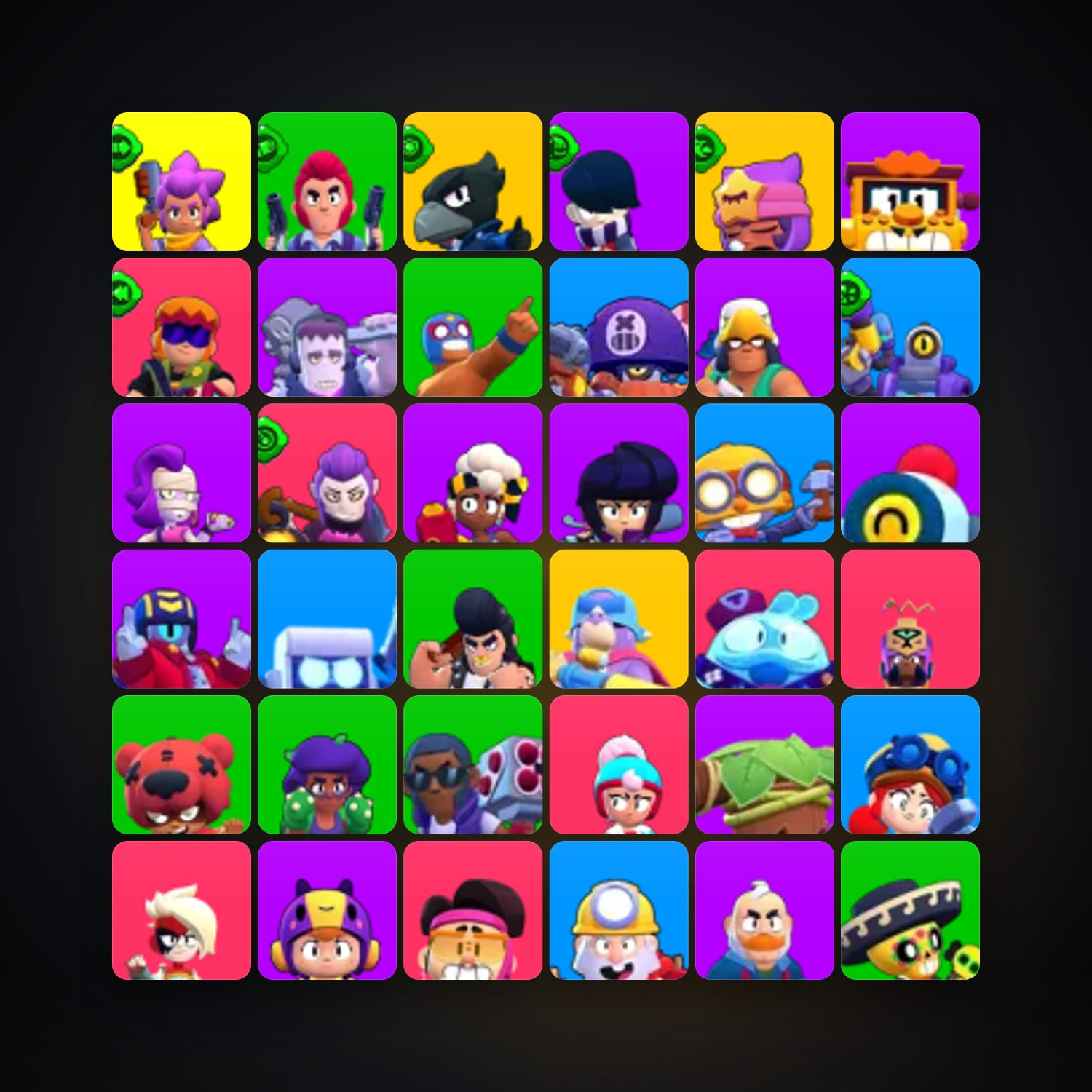 51 Brawlers | 7.7K Trophies — HabibiAccounts