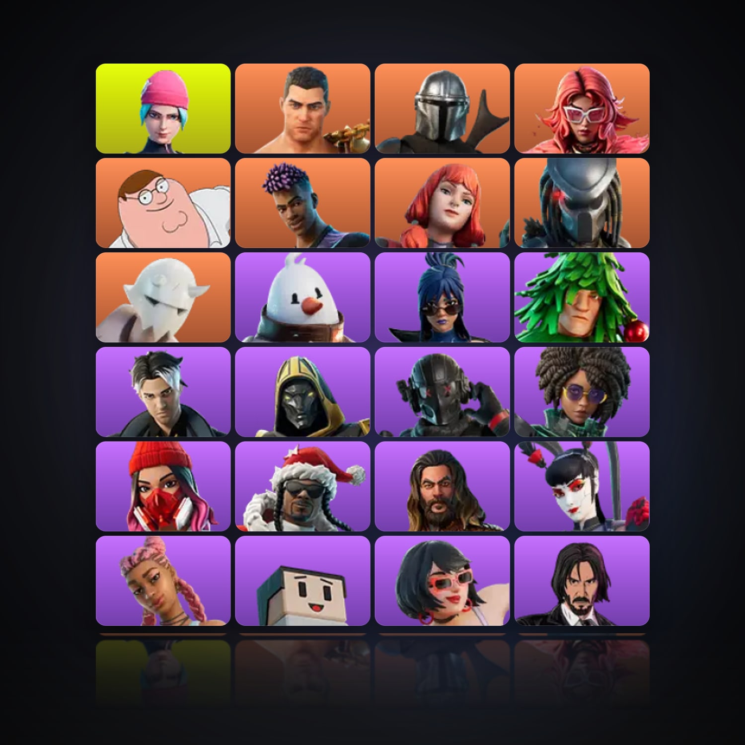 Fortnite | 65 Skins | 550 V-Bucks | Level 1471 | 187 Wins — HabibiAccounts